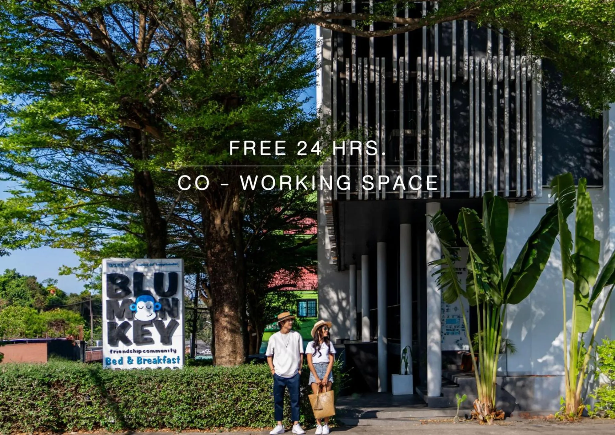 Property building in Blu Monkey Bed & Breakfast Phuket