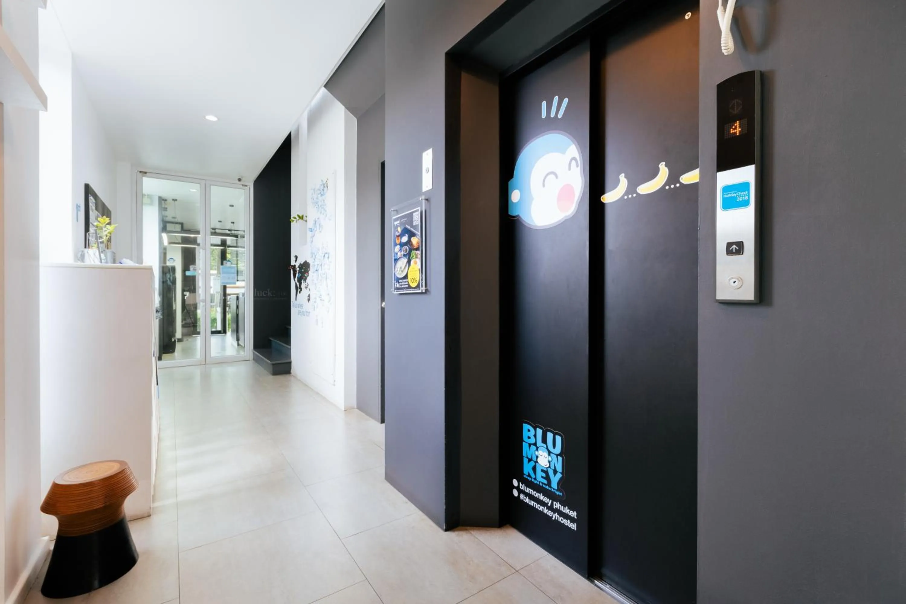 Property building in Blu Monkey Bed & Breakfast Phuket