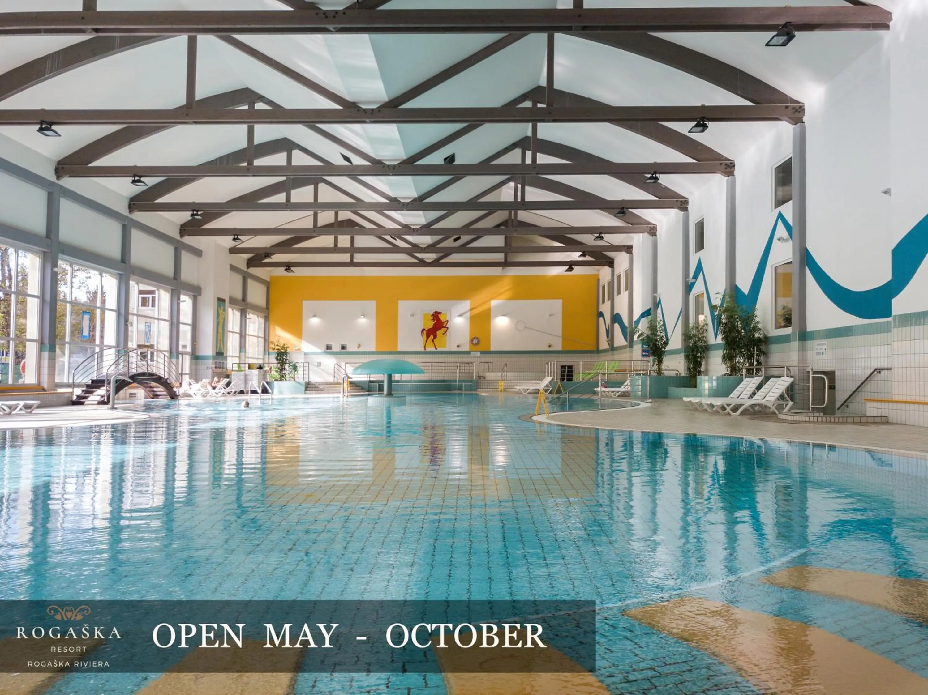 Swimming pool in Grand Hotel Rogaska