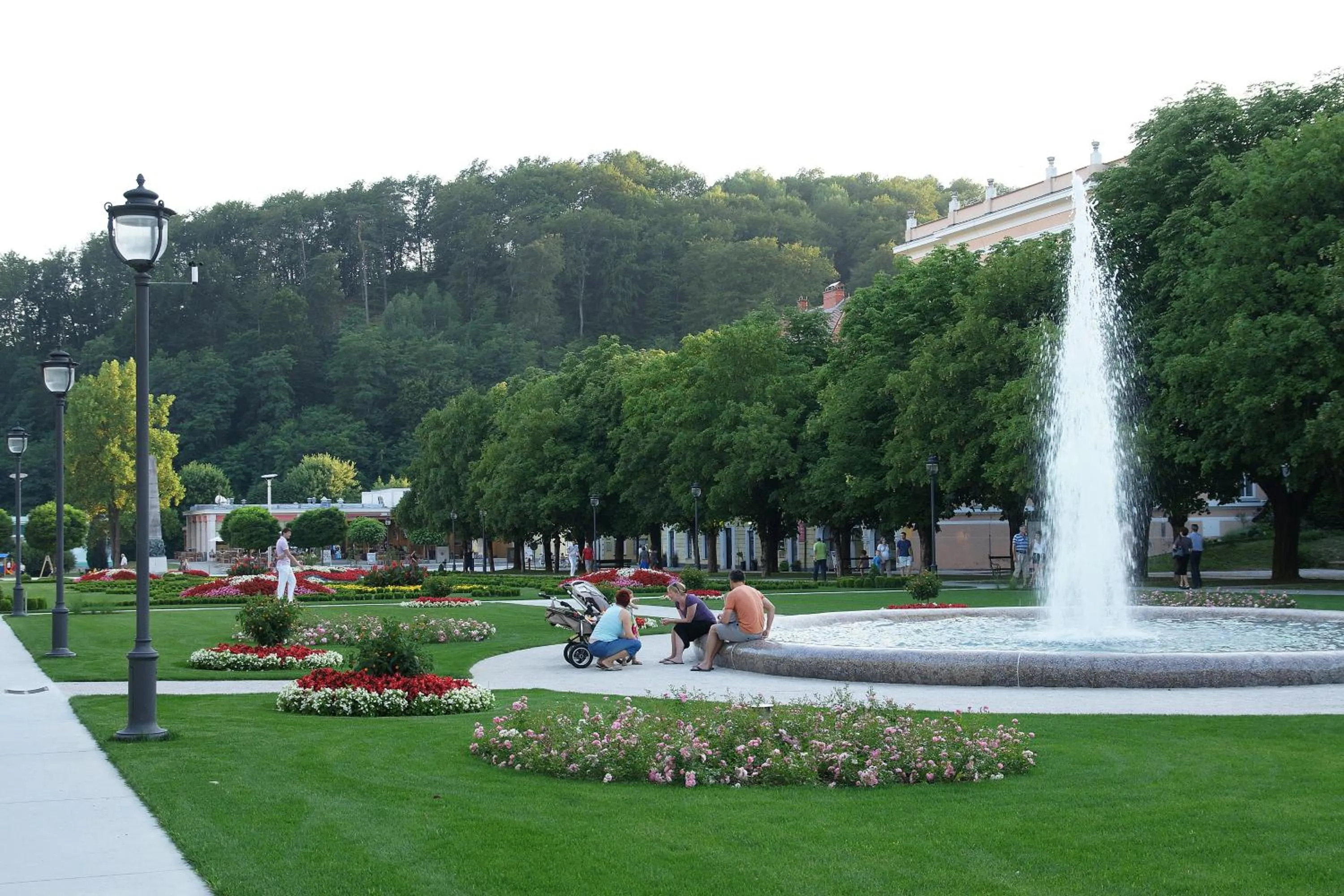 Garden in Grand Hotel Rogaska