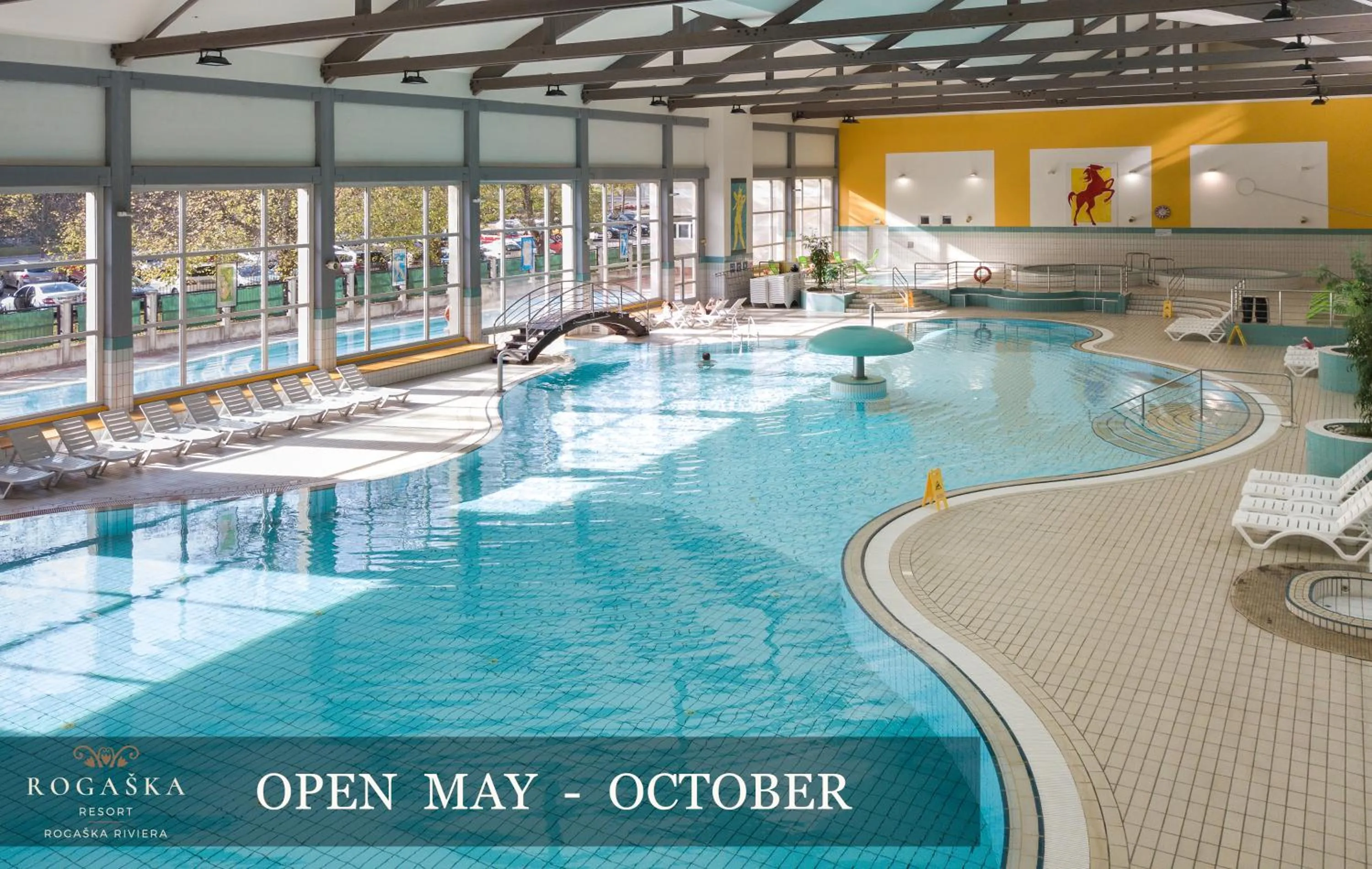 Swimming pool in Grand Hotel Rogaska