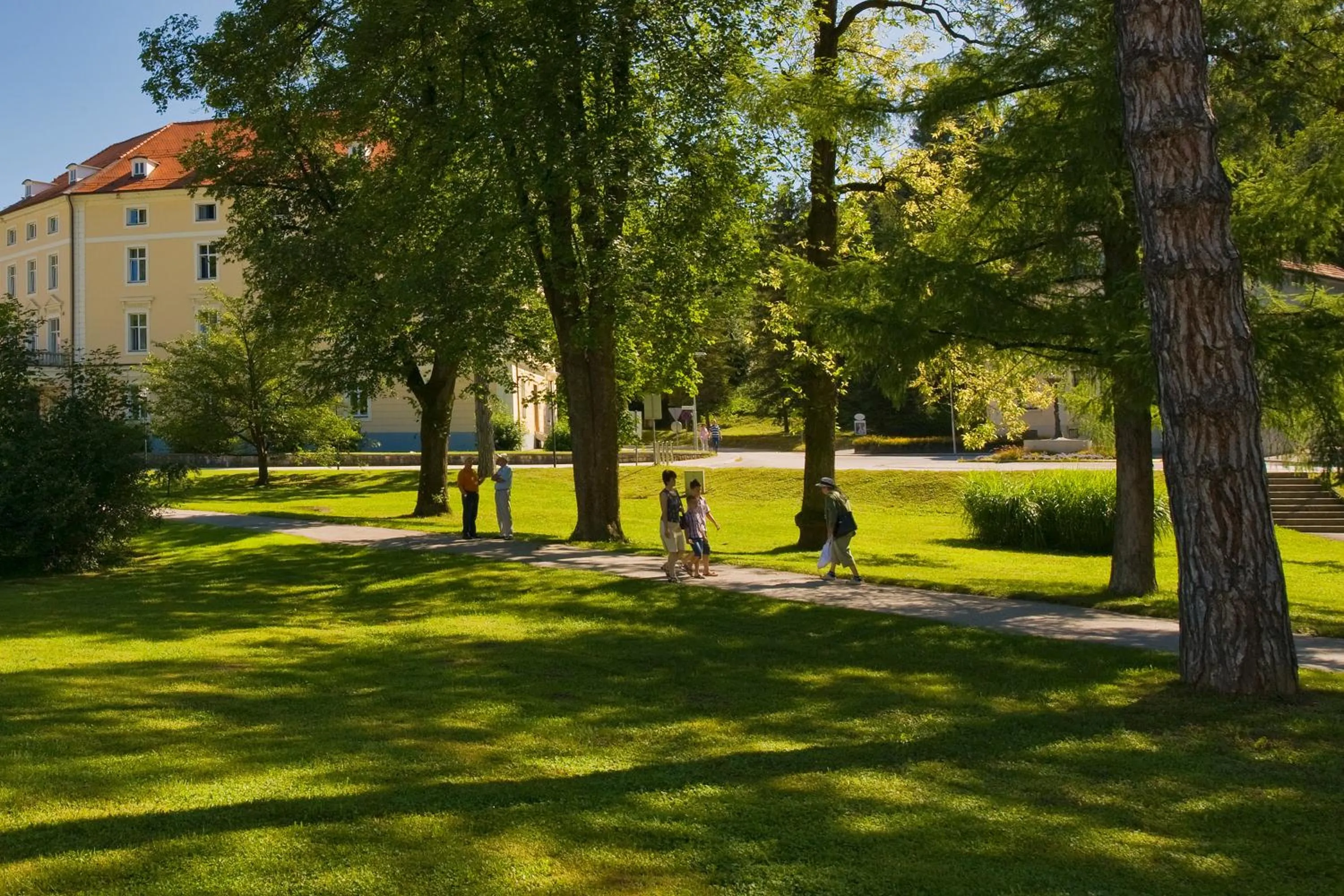Garden in Grand Hotel Rogaska
