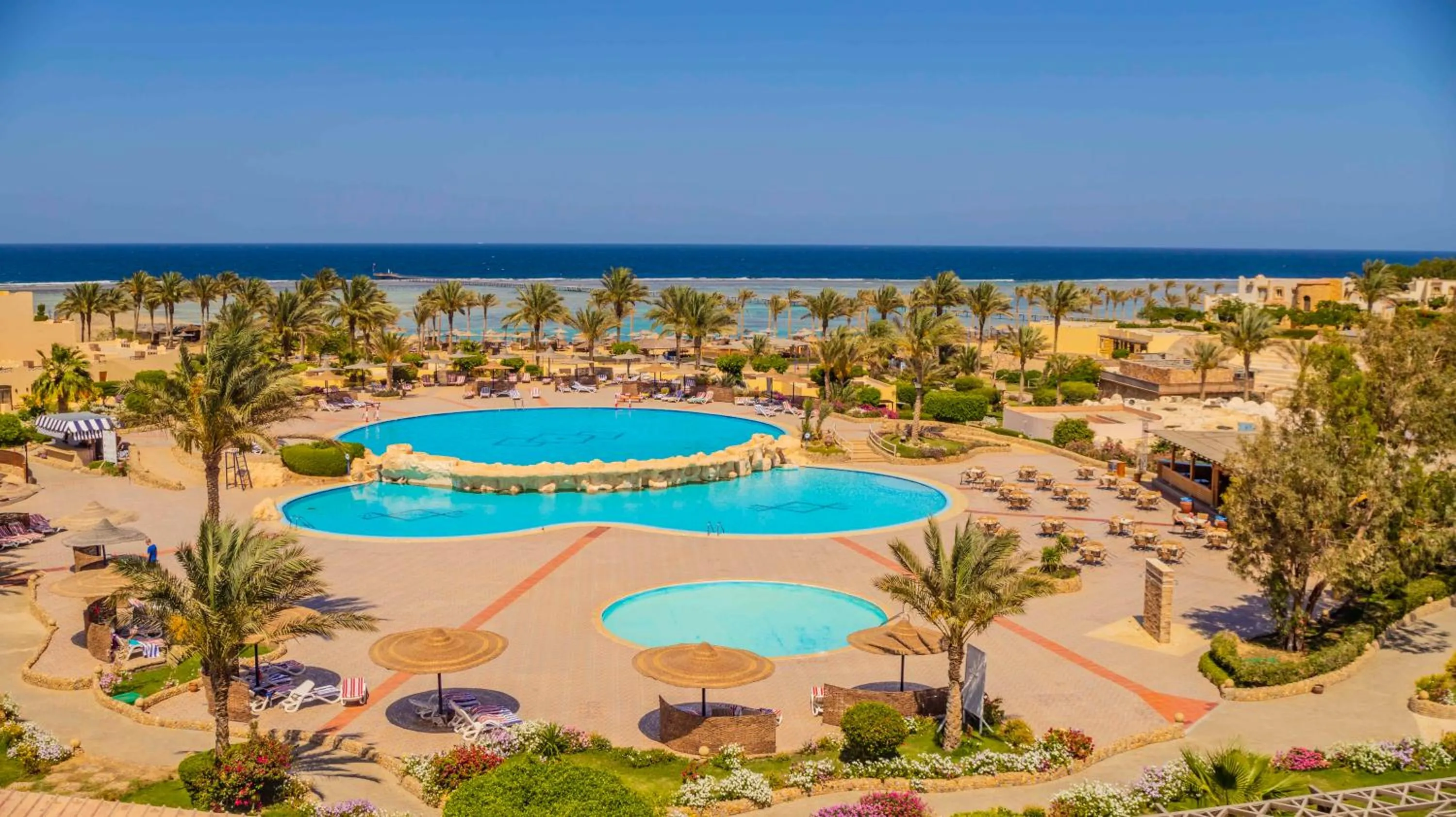 Pool view in Blend Elphistone Resort Marsa Alam