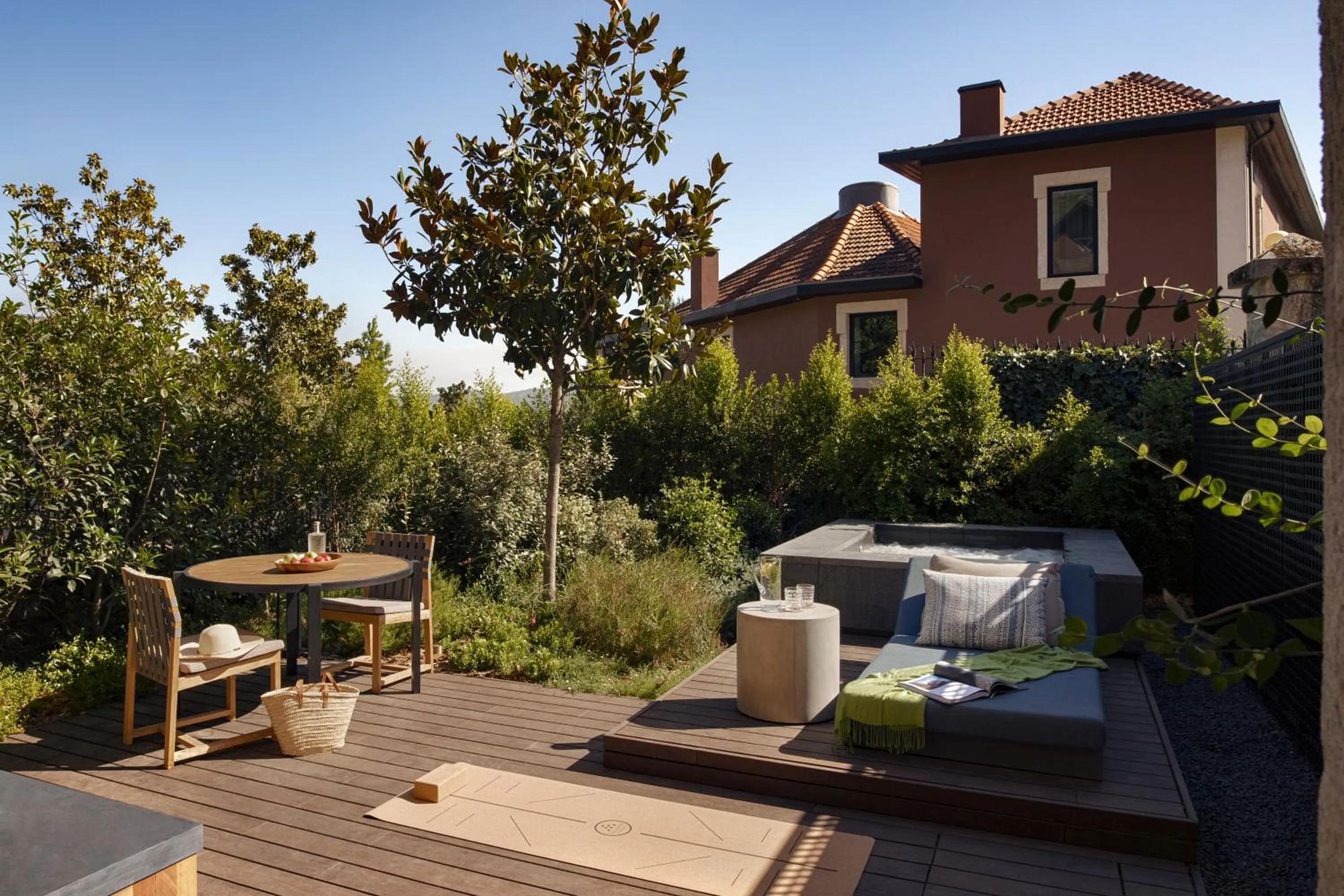 Patio in Six Senses Douro Valley