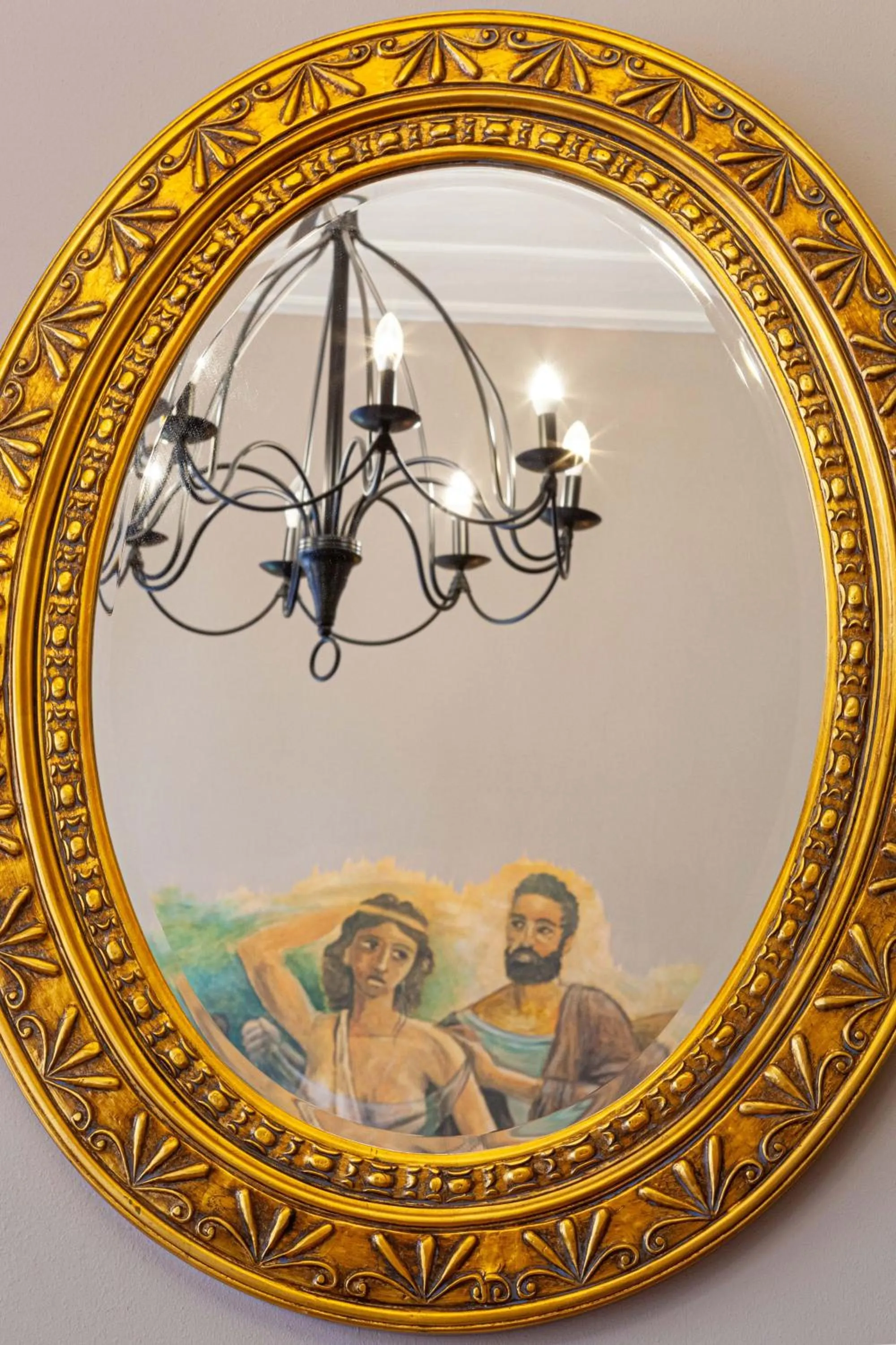 Decorative detail in Althaia Pension