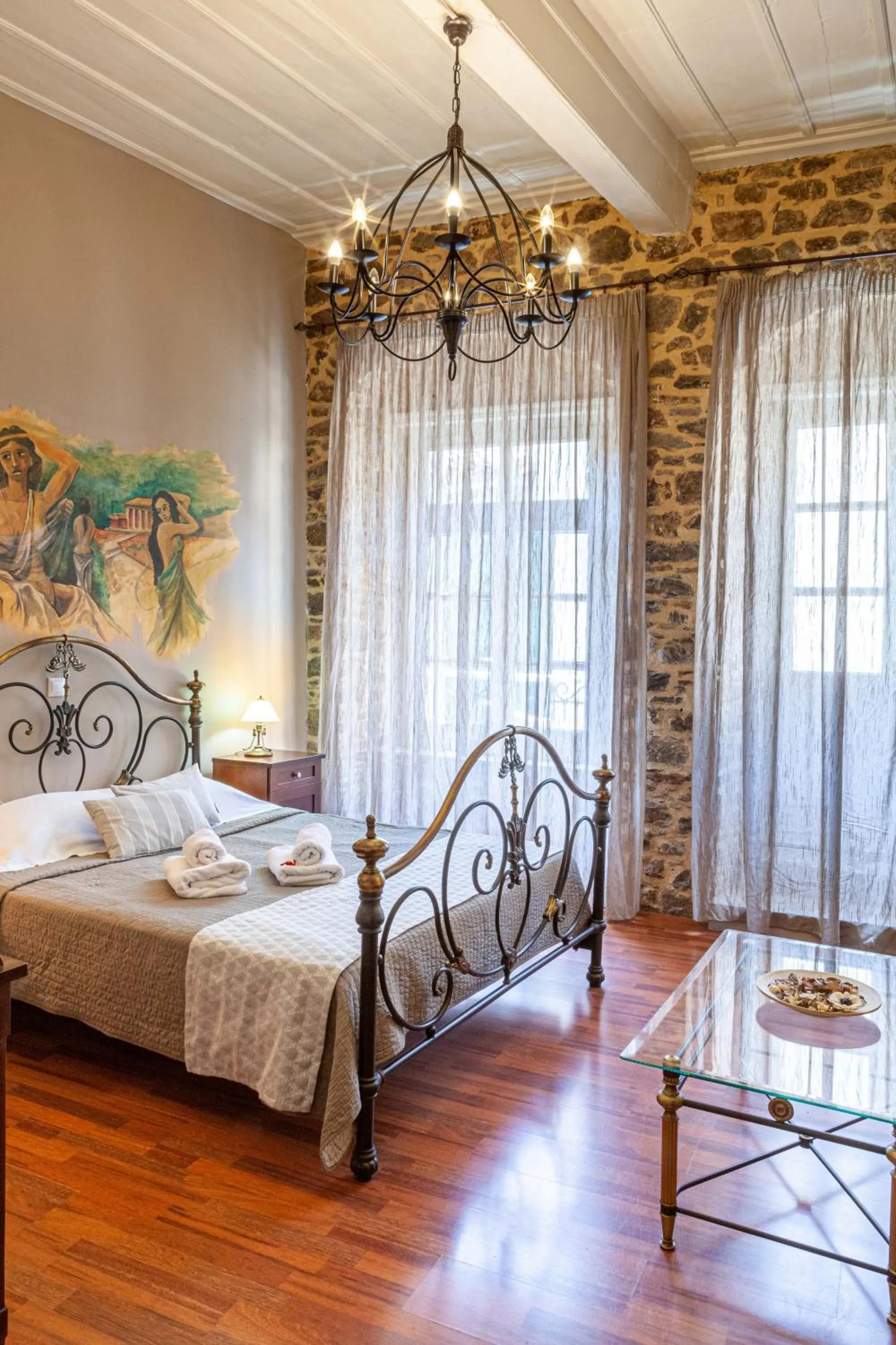 Photo of the whole room, Bed in Althaia Pension