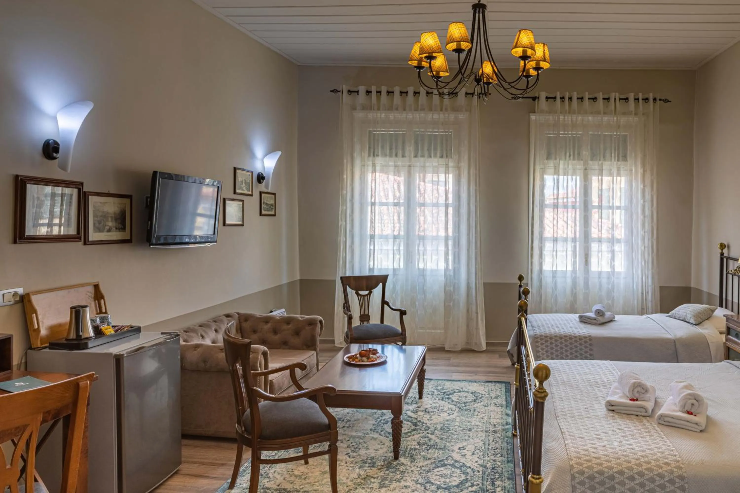 Photo of the whole room, Bed in Althaia Pension