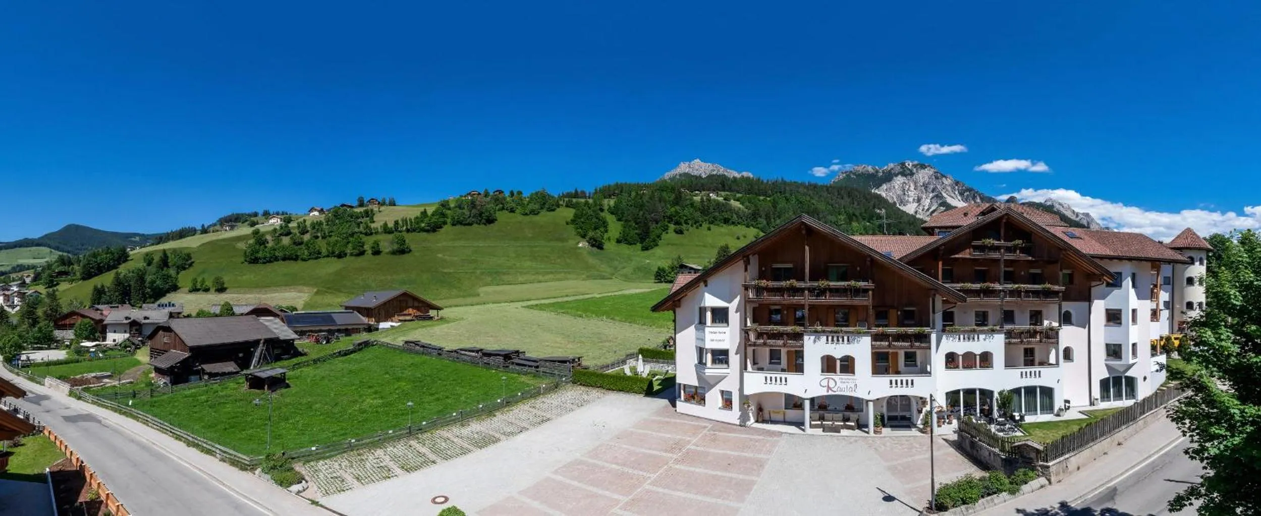 Bird's eye view in Residence Rautal B&B ***S