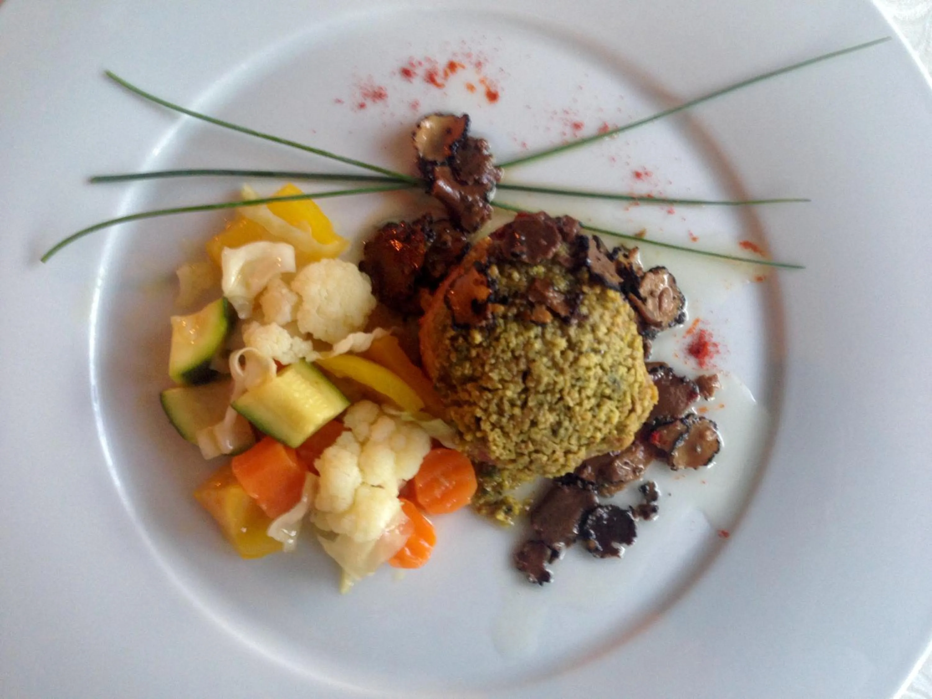 Food close-up in Hotel Gran Paradiso