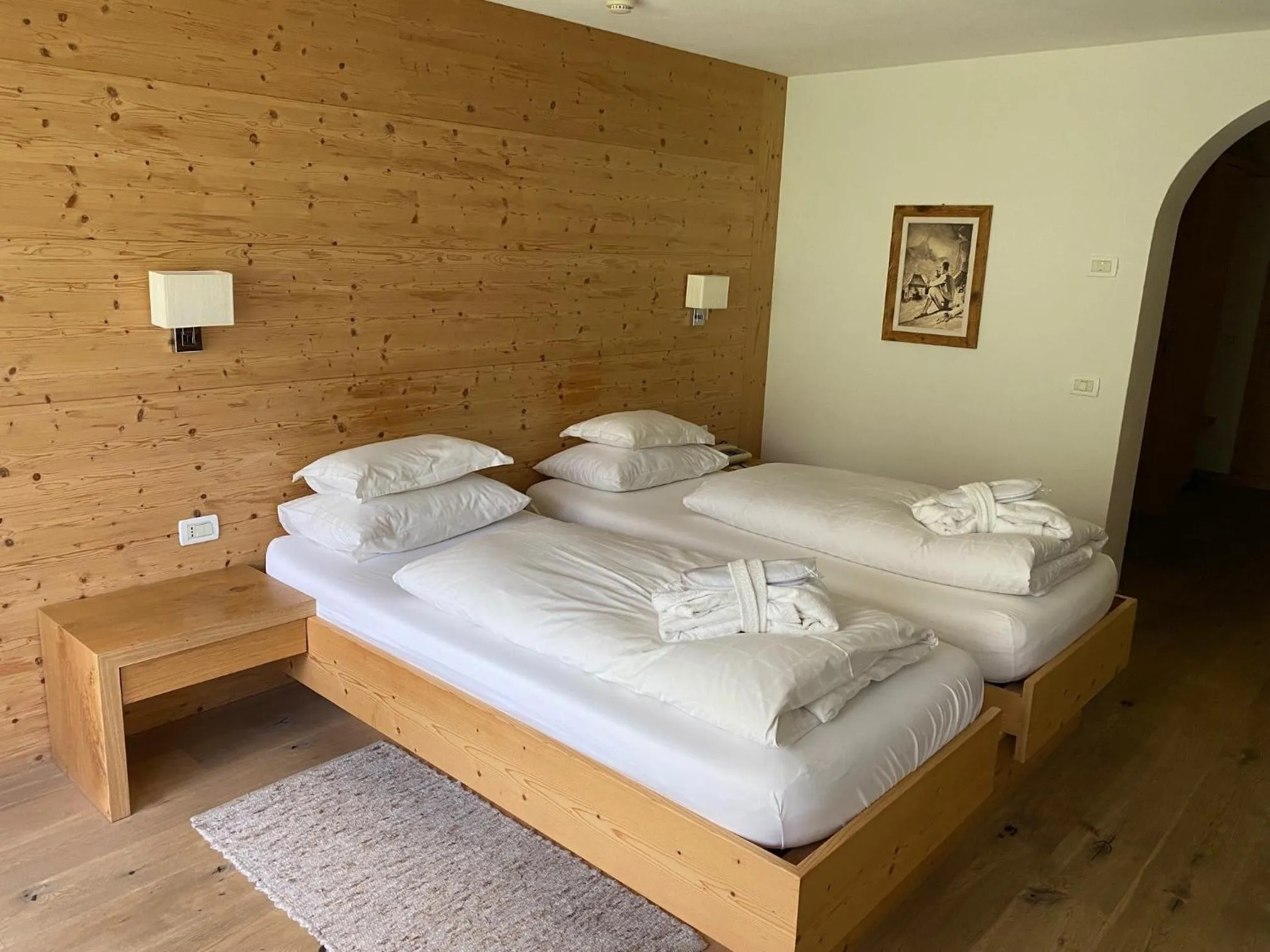 Bedroom, Bed in Hotel Gran Paradiso