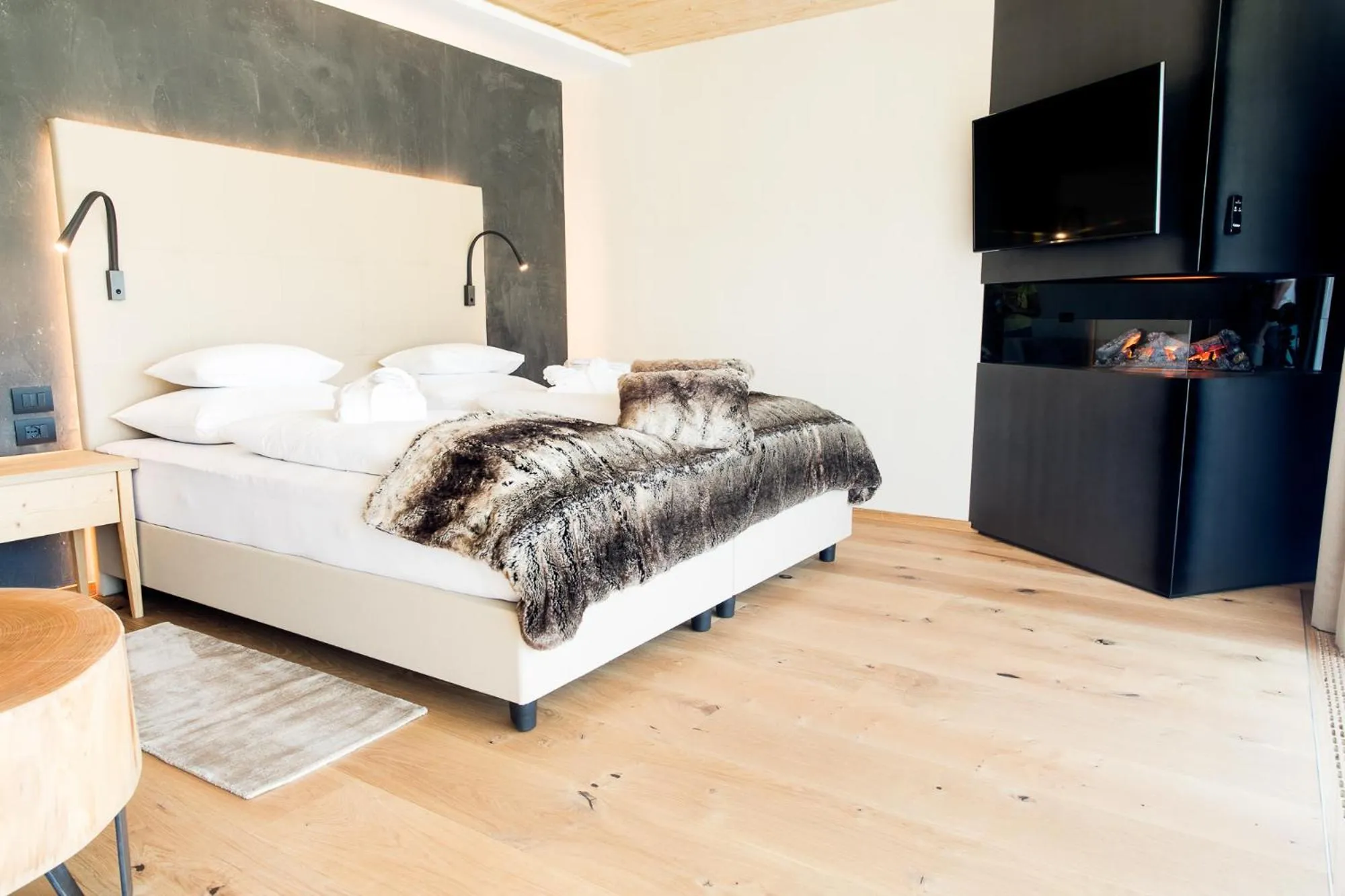 Bedroom, Bed in Hotel Gran Paradiso