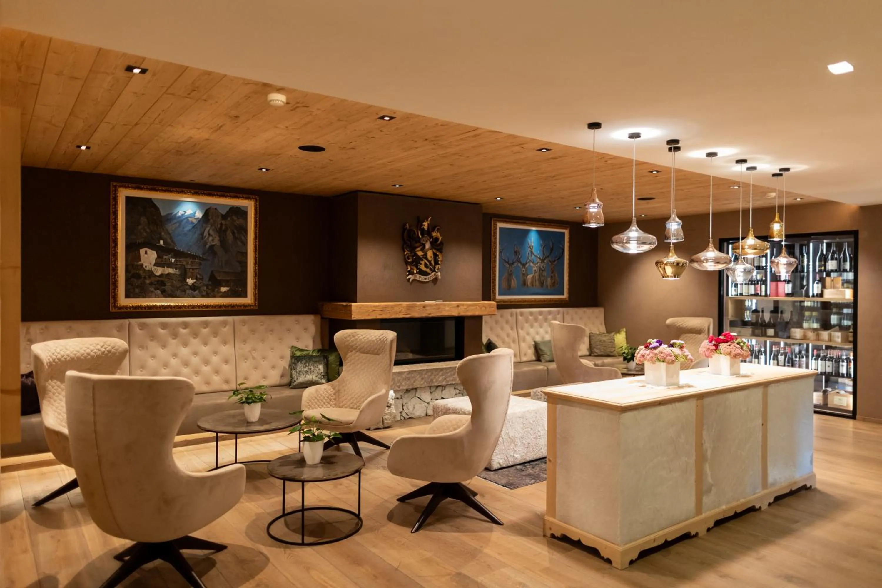 Lobby or reception in Hotel Gran Paradiso