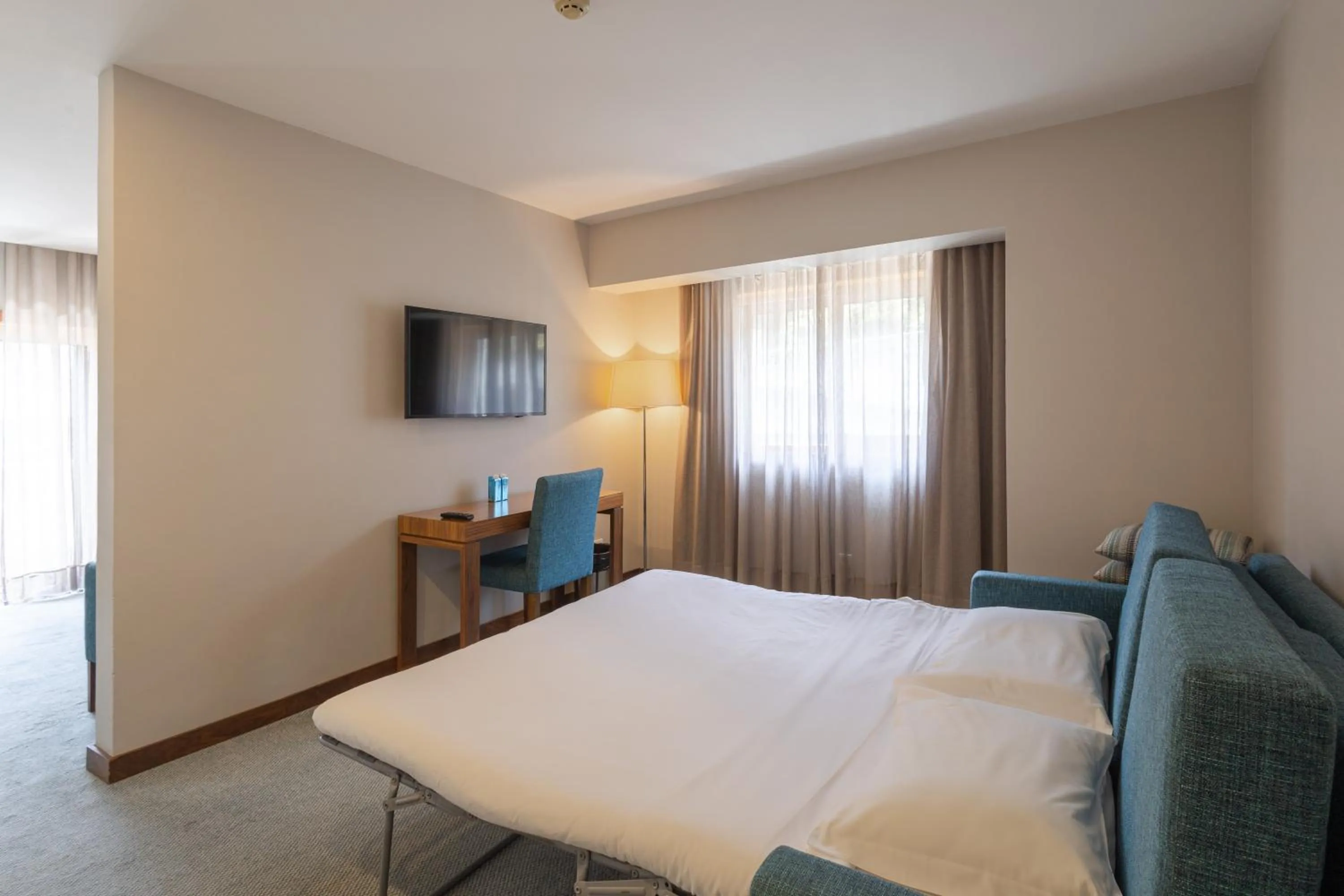 Bed in Hotel Navarras