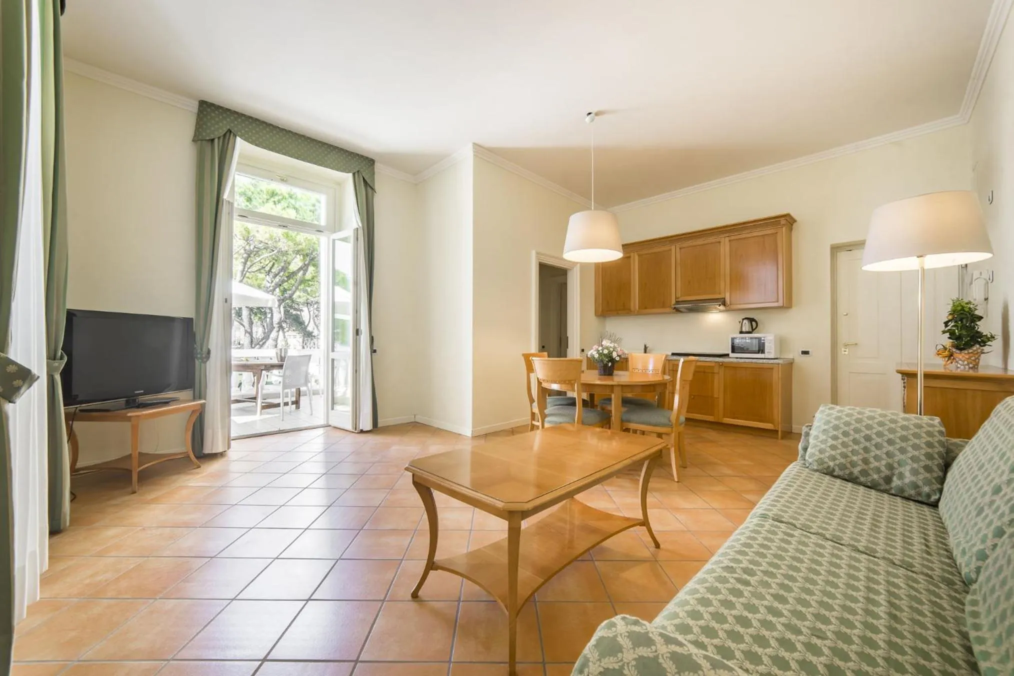 Balcony/Terrace in Hotel Ville Bianchi