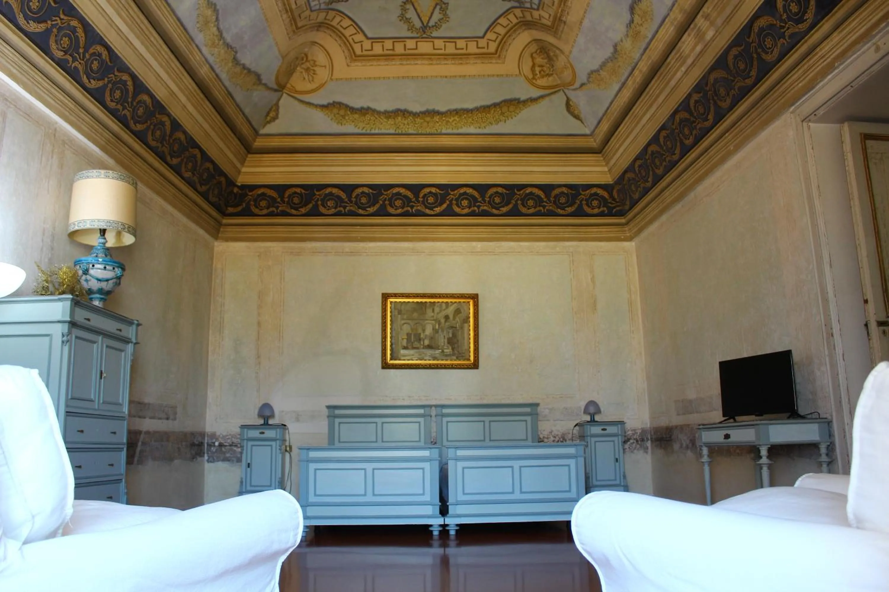 Bedroom in Palazzo Bernardini B & B