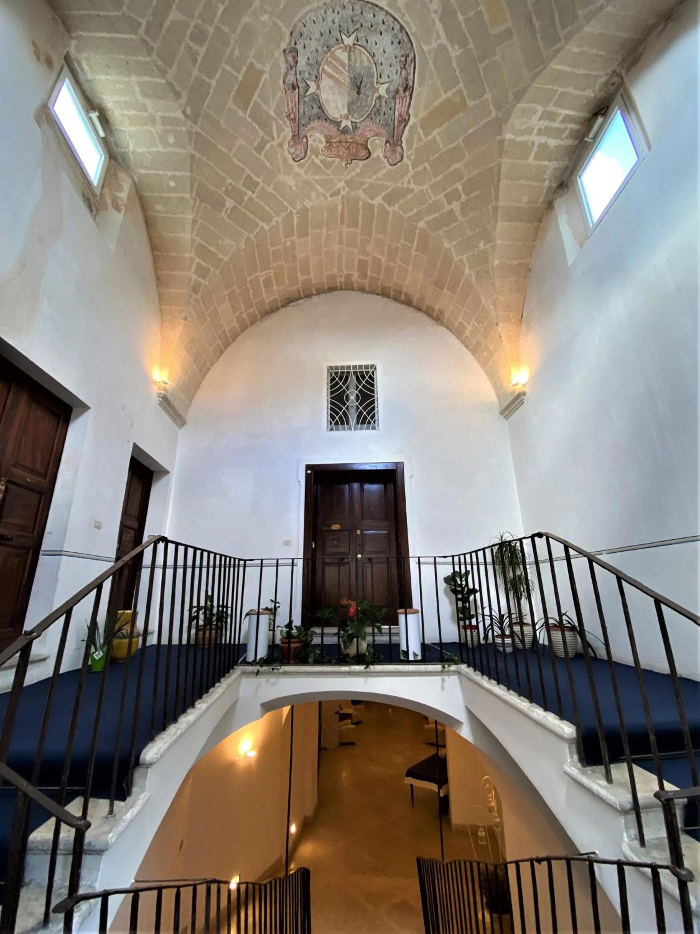 Decorative detail in Palazzo Bernardini B & B
