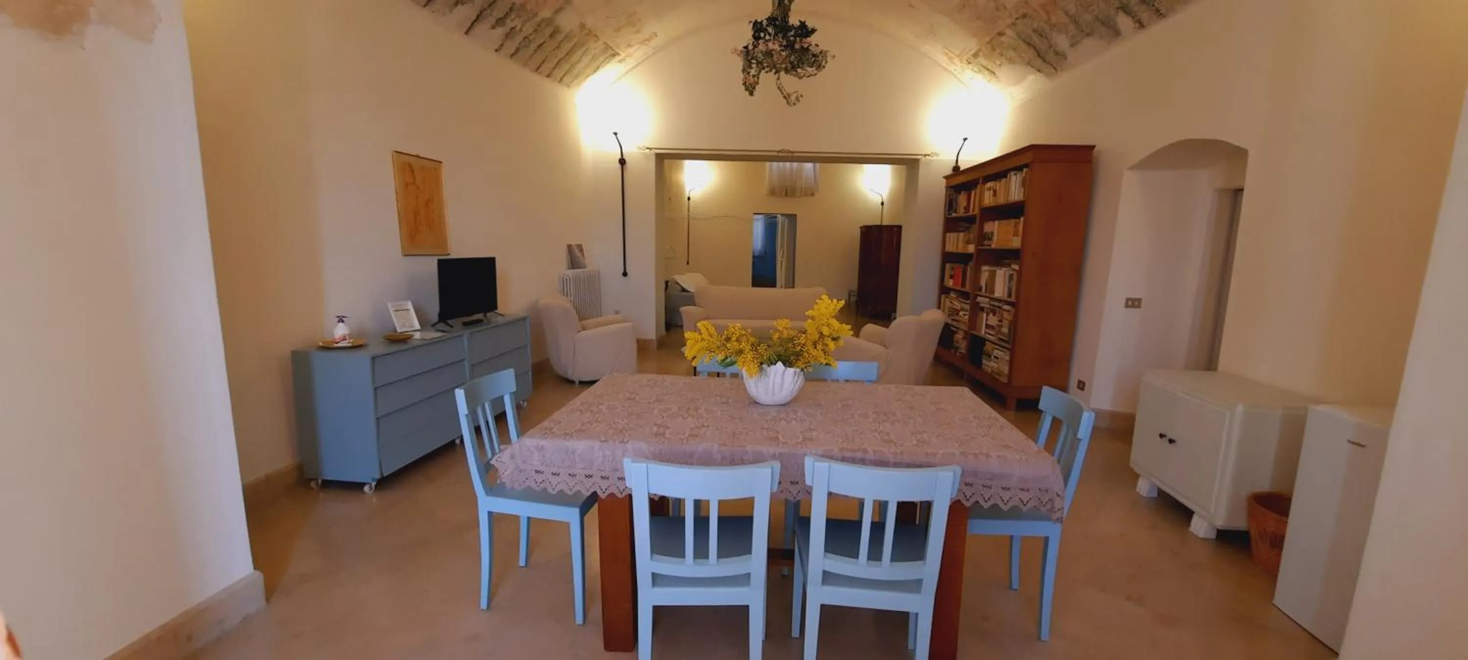 Seating area in Palazzo Bernardini B & B
