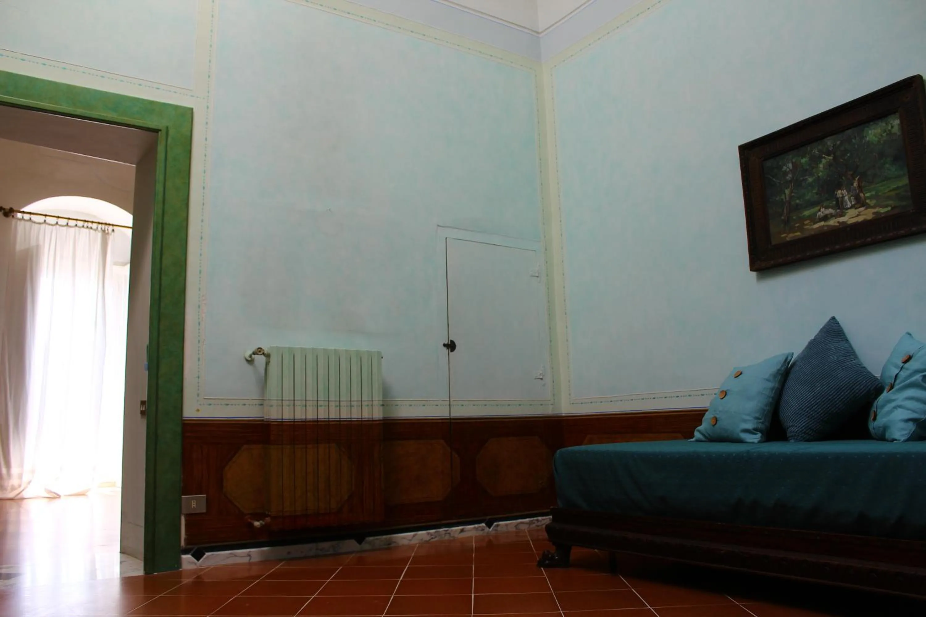 Living room in Palazzo Bernardini B & B