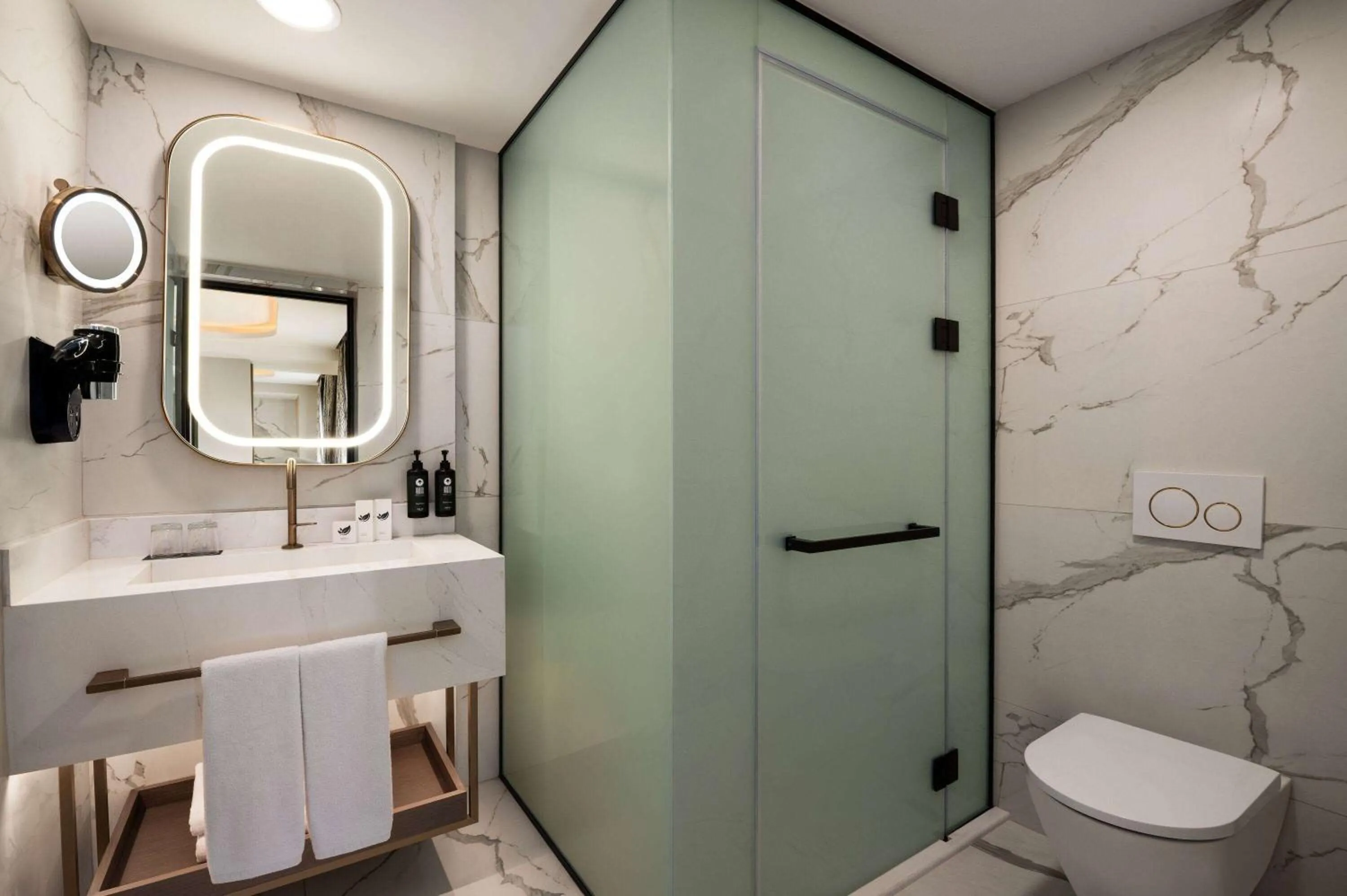 Bathroom in Boreas Hotel & SPA, Trademark Collection by Wyndham