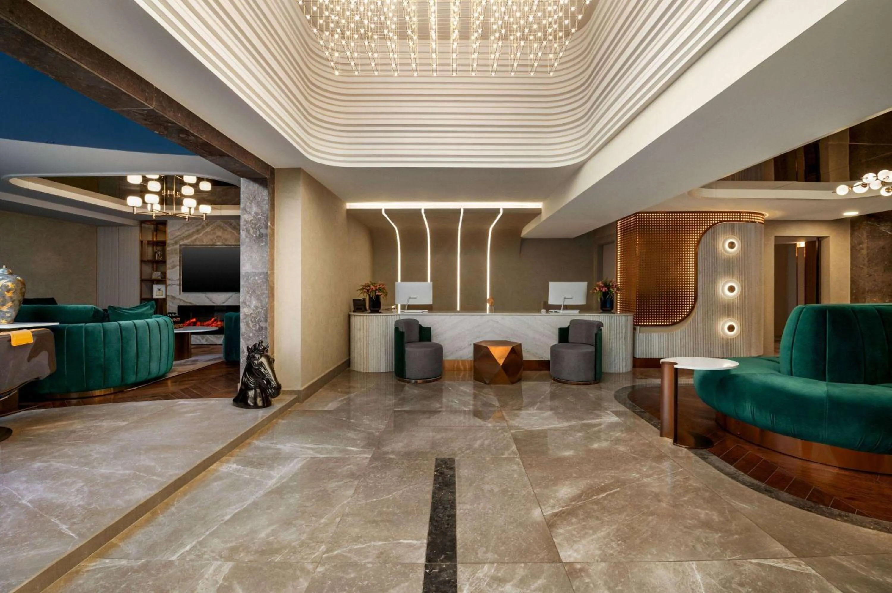 Lobby or reception in Boreas Hotel & SPA, Trademark Collection by Wyndham