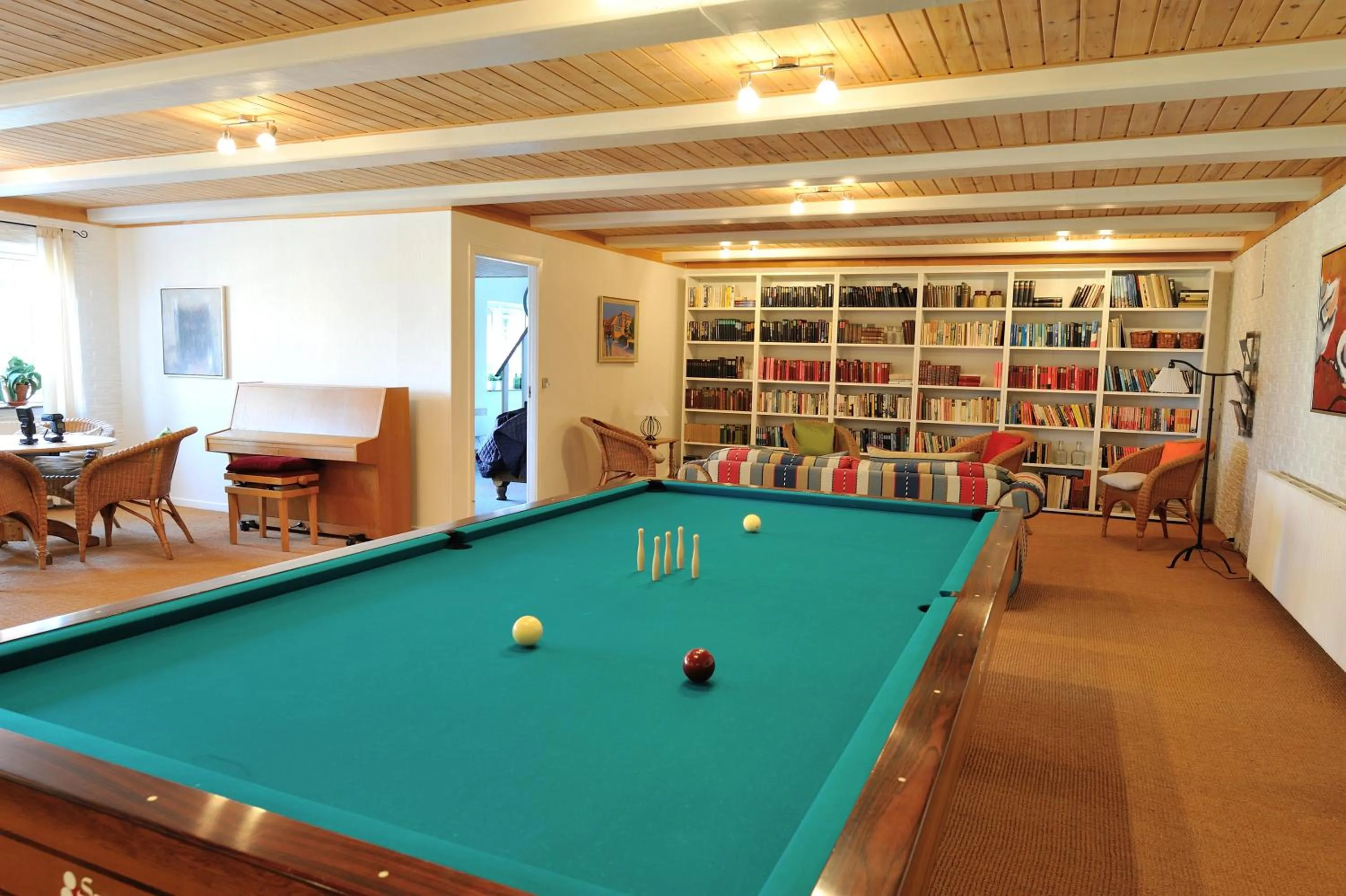 Billiard in Hotel Gudhjem