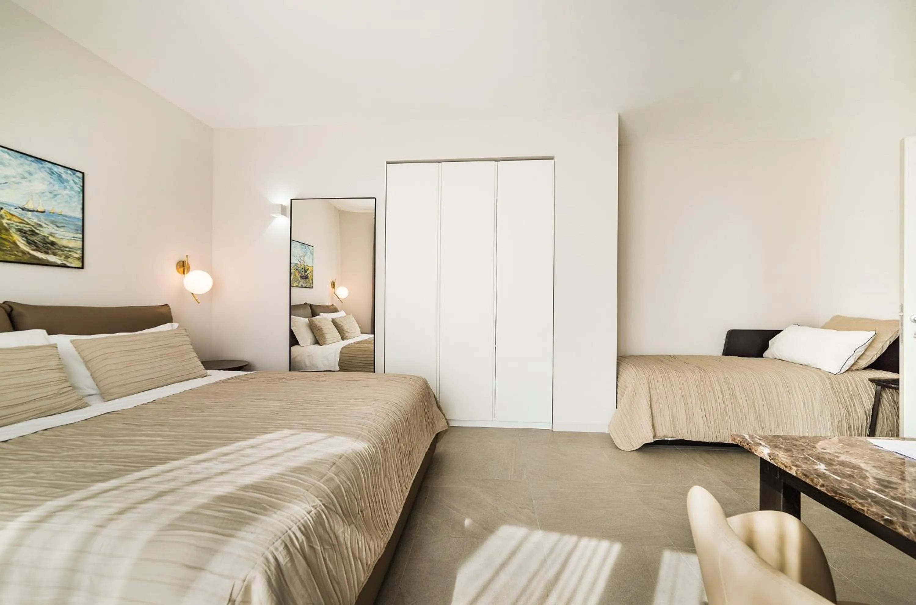 Bedroom, Bed in Garda Room