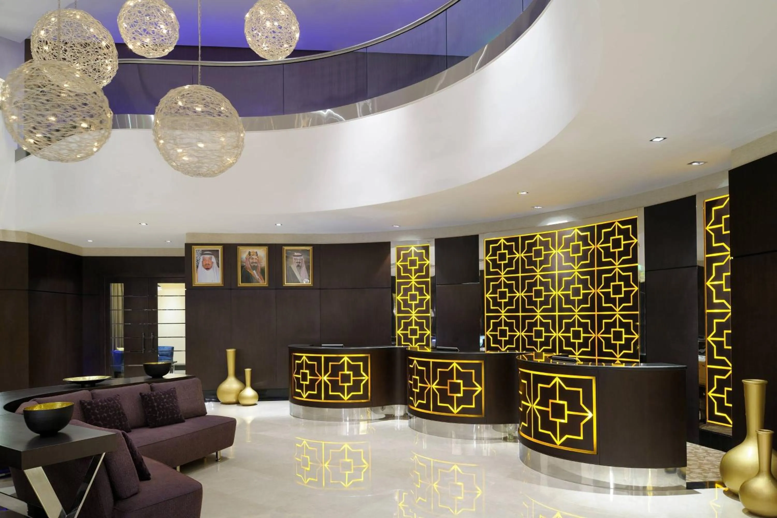 Lobby or reception in Courtyard by Marriott Riyadh Diplomatic Quarter