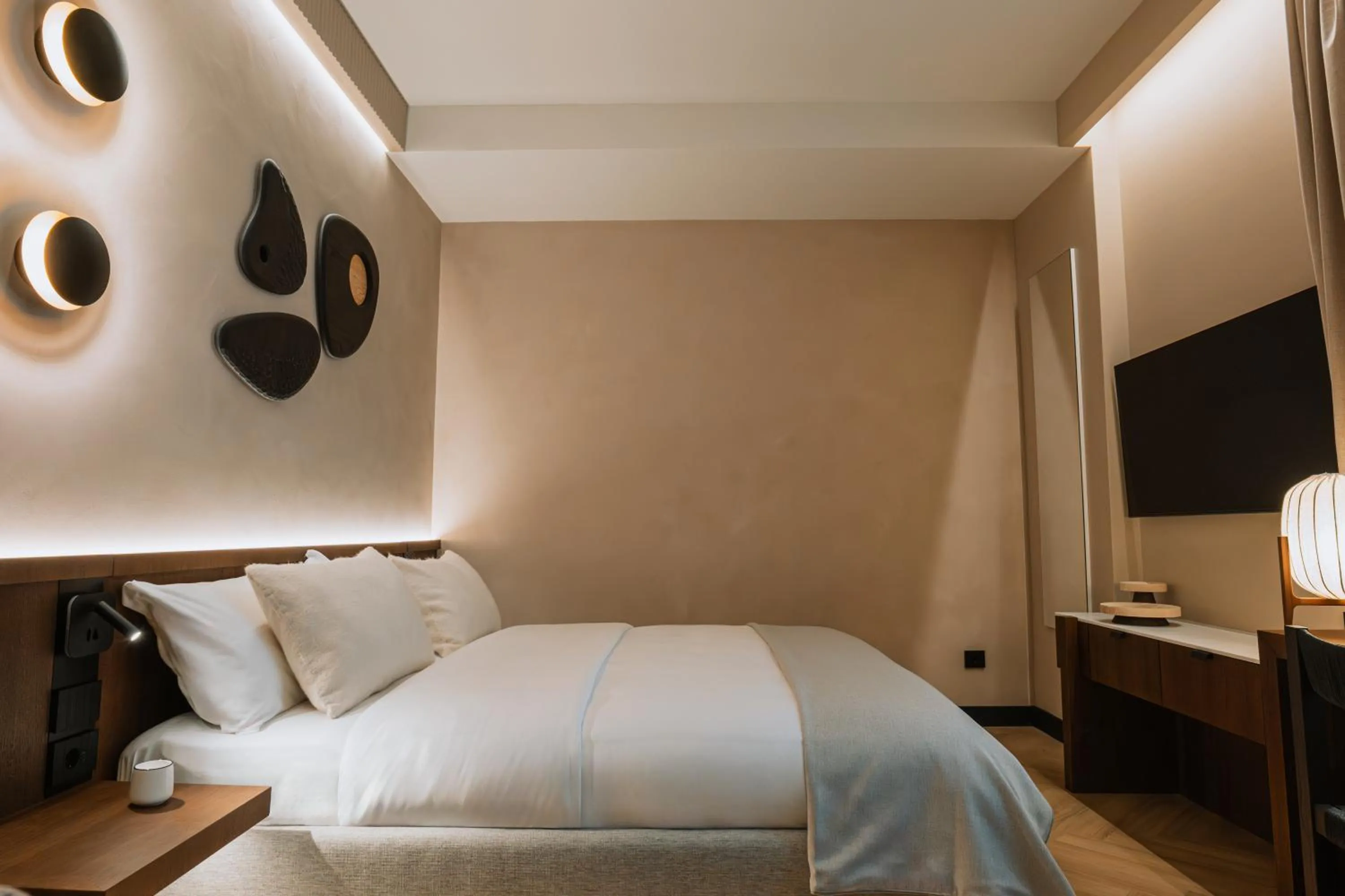 Bedroom, Bed in Hotel Trianon