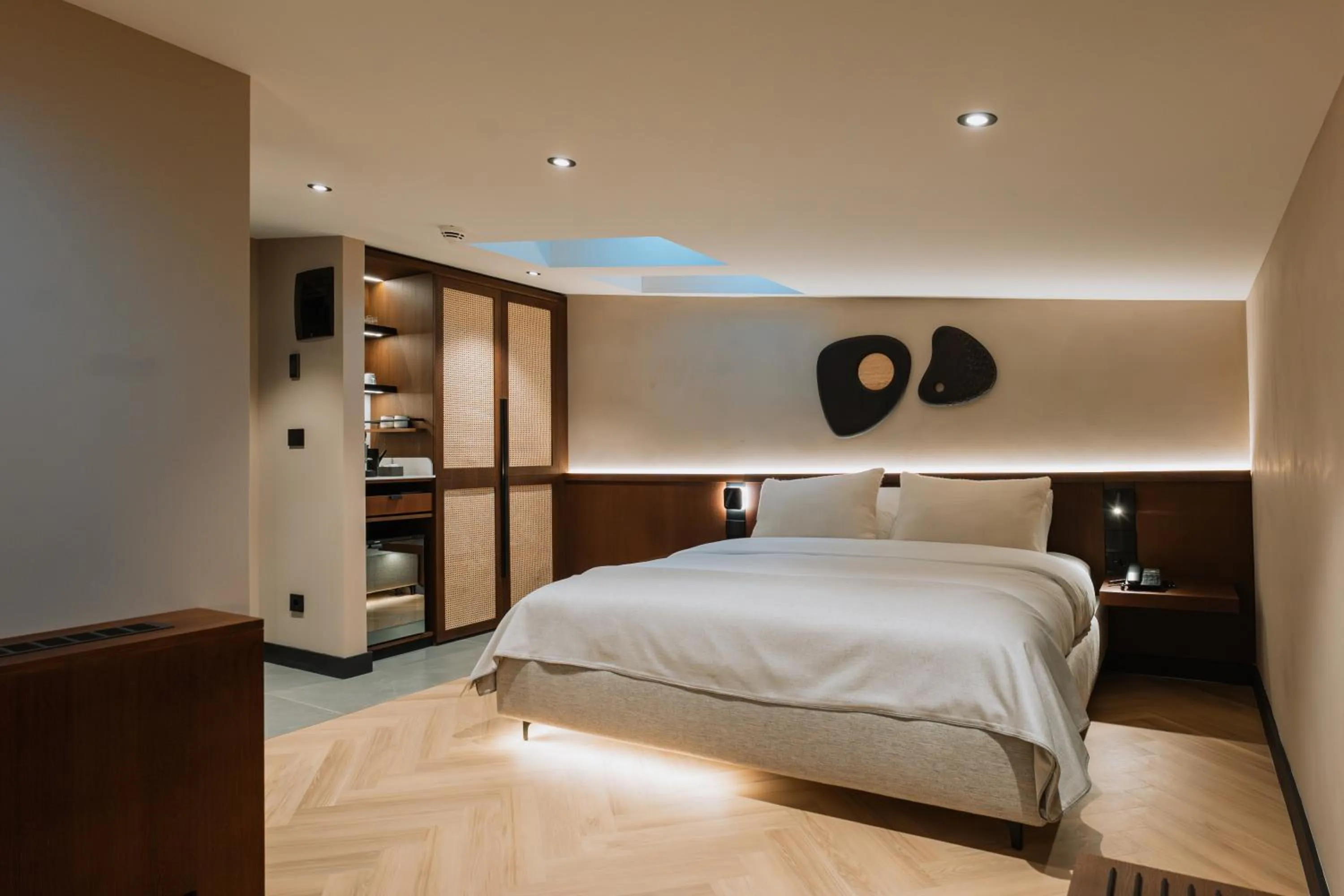 Bed in Hotel Trianon