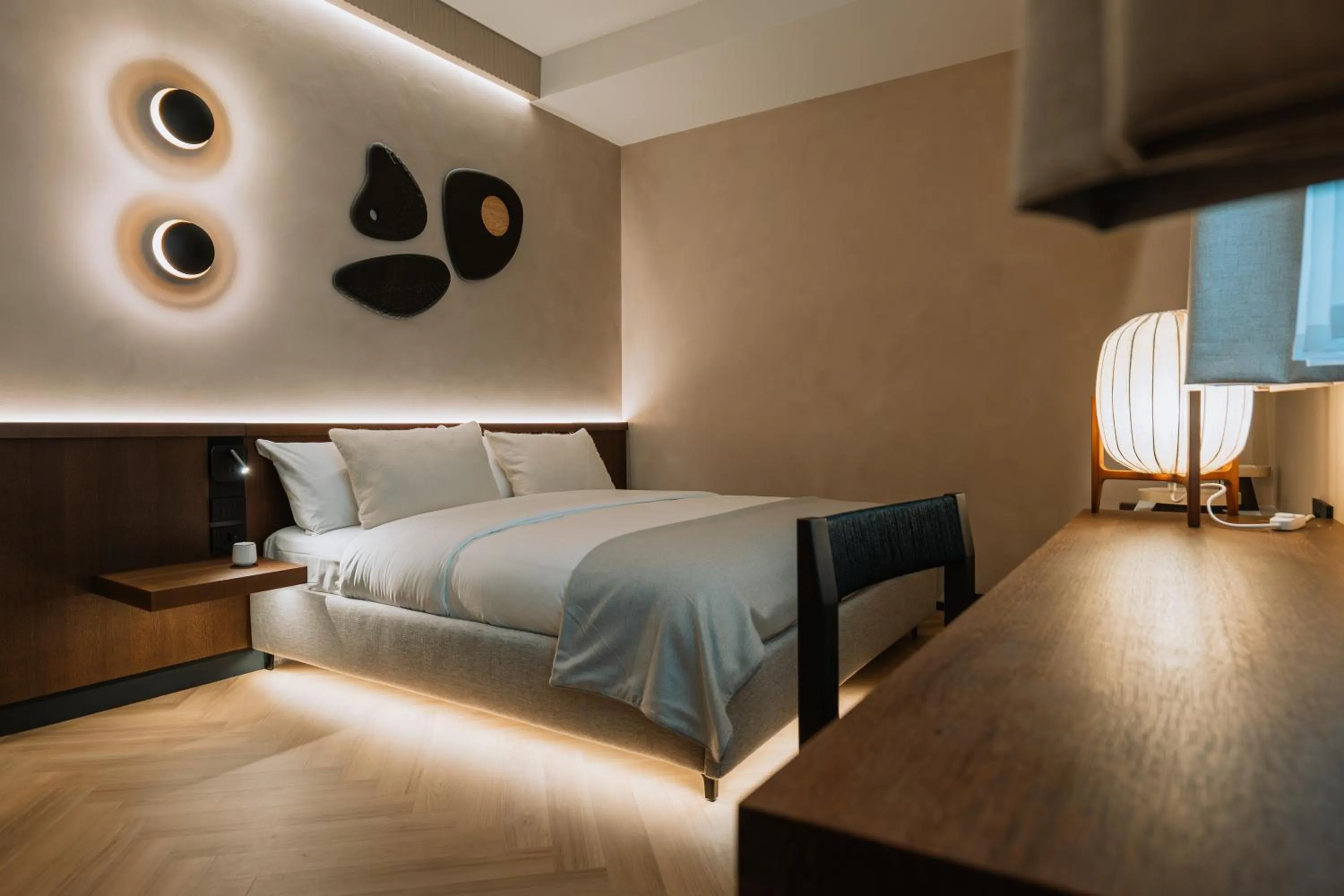 Bed in Hotel Trianon