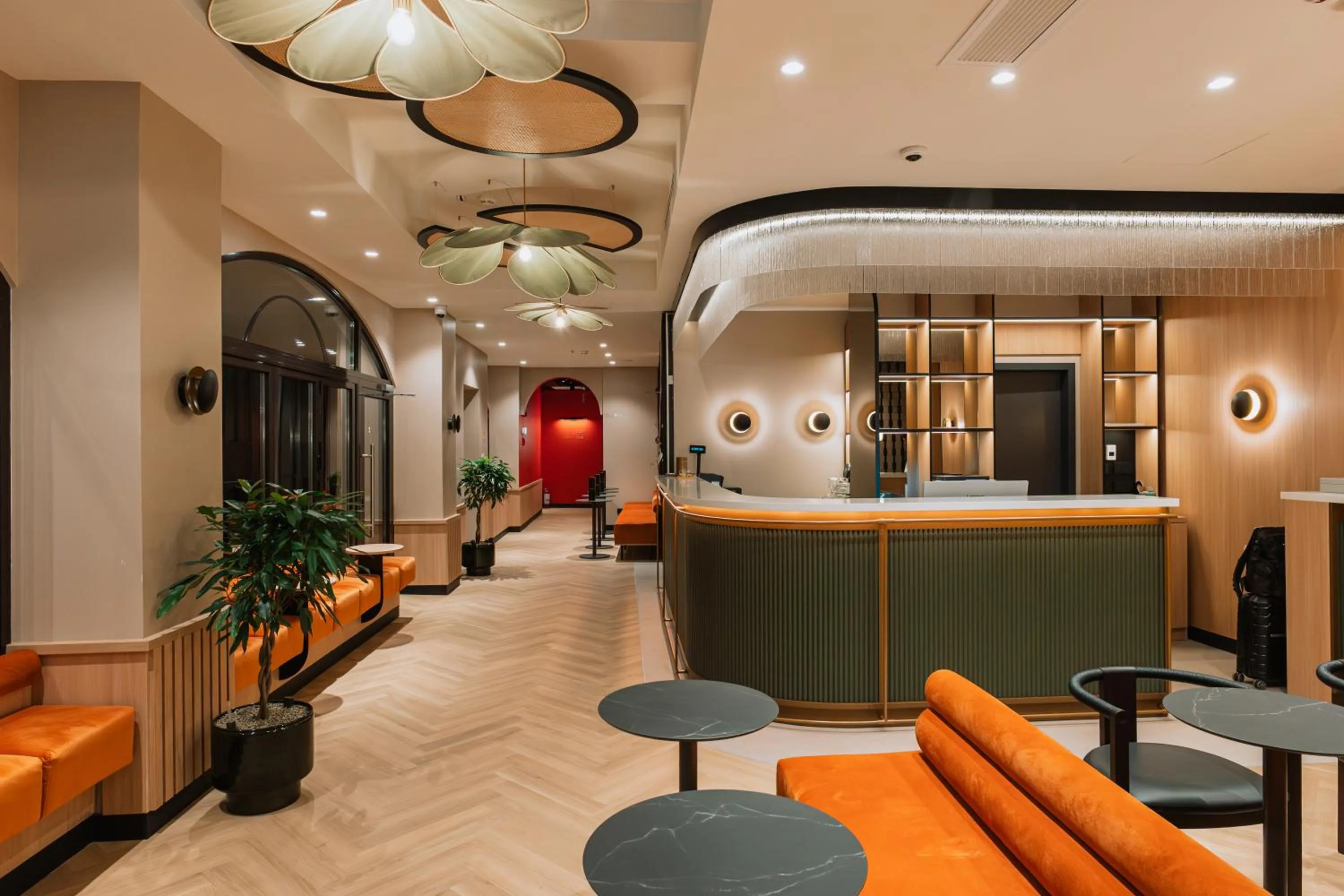 Lobby or reception in Hotel Trianon