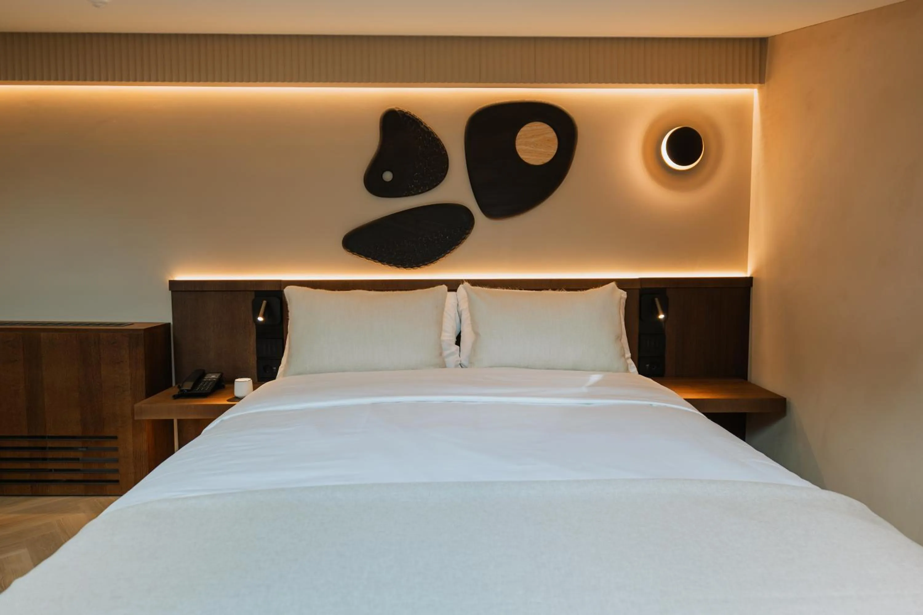 Bed in Hotel Trianon