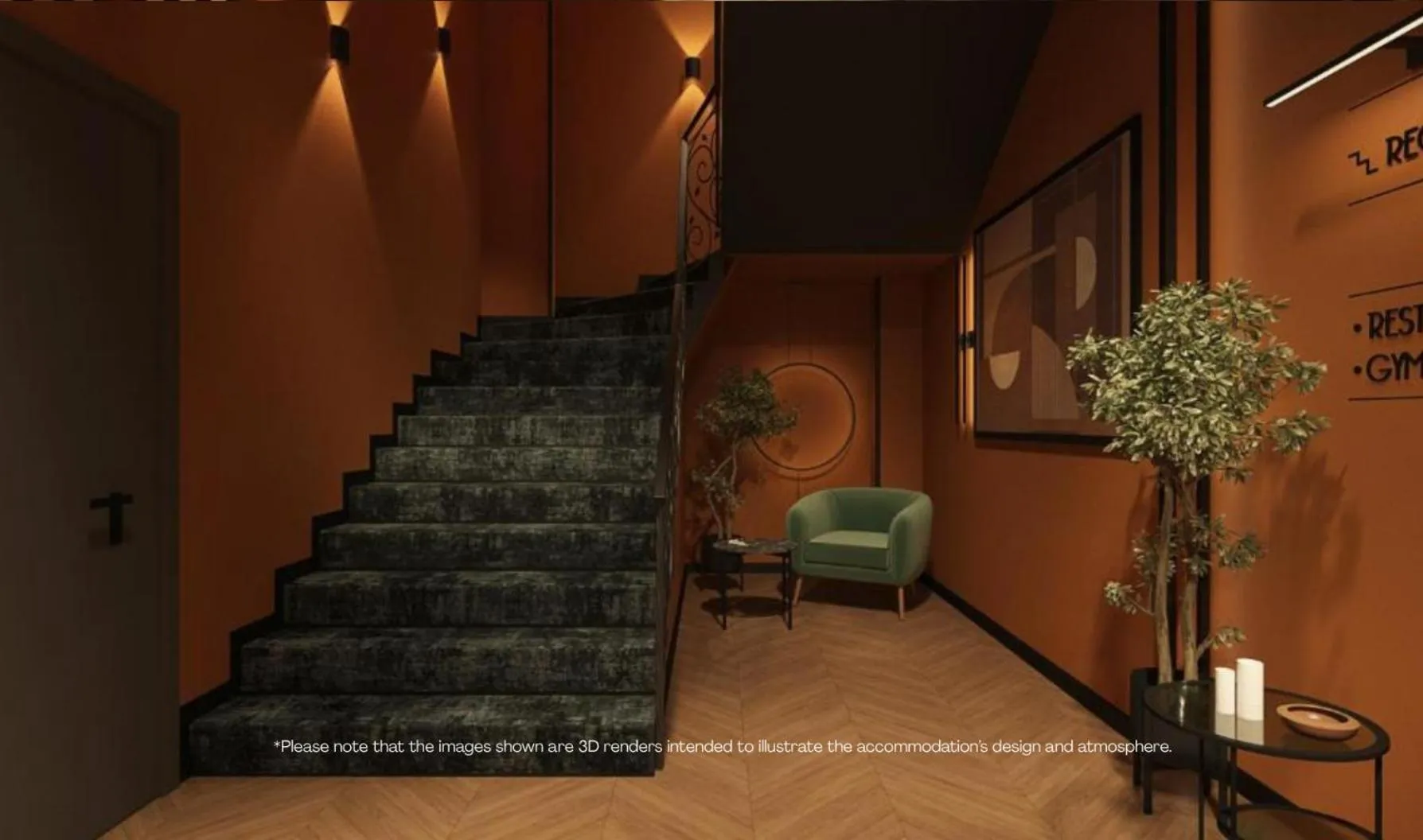 Lobby or reception in Hotel Trianon