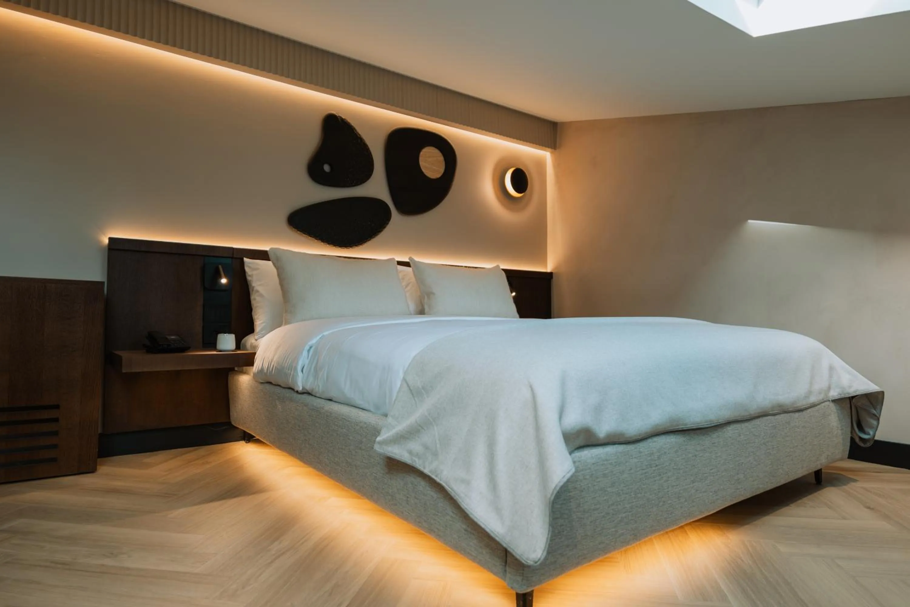 Bed in Hotel Trianon