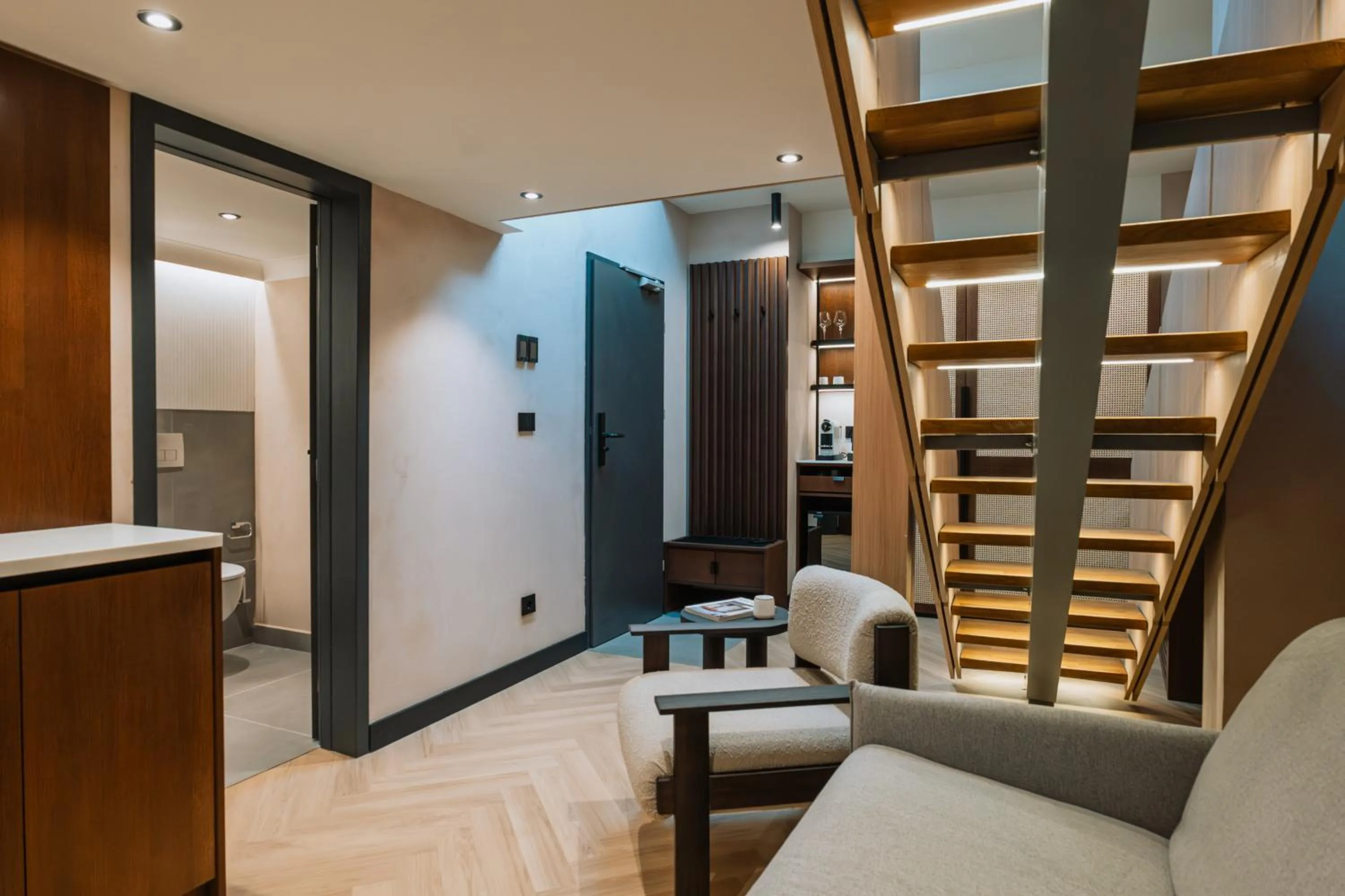 Living room in Hotel Trianon