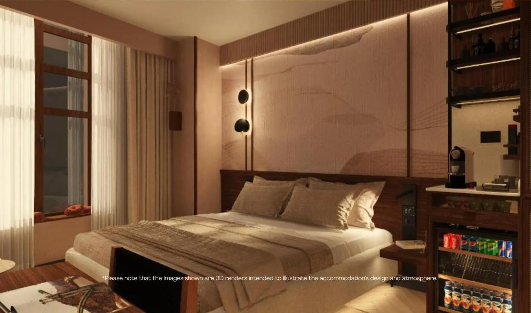 Bedroom, Bed in Hotel Trianon