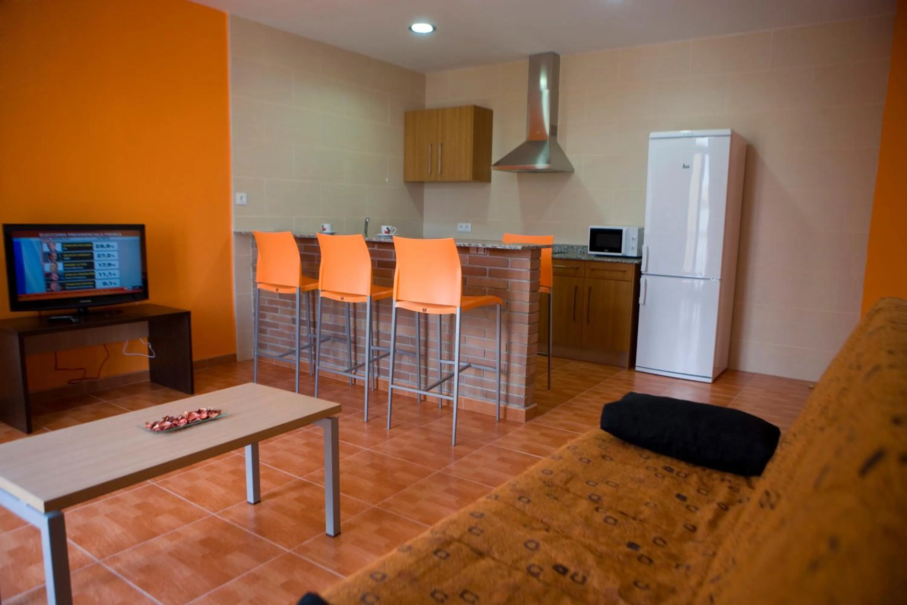 Living room in Aparthotel Can Gallart