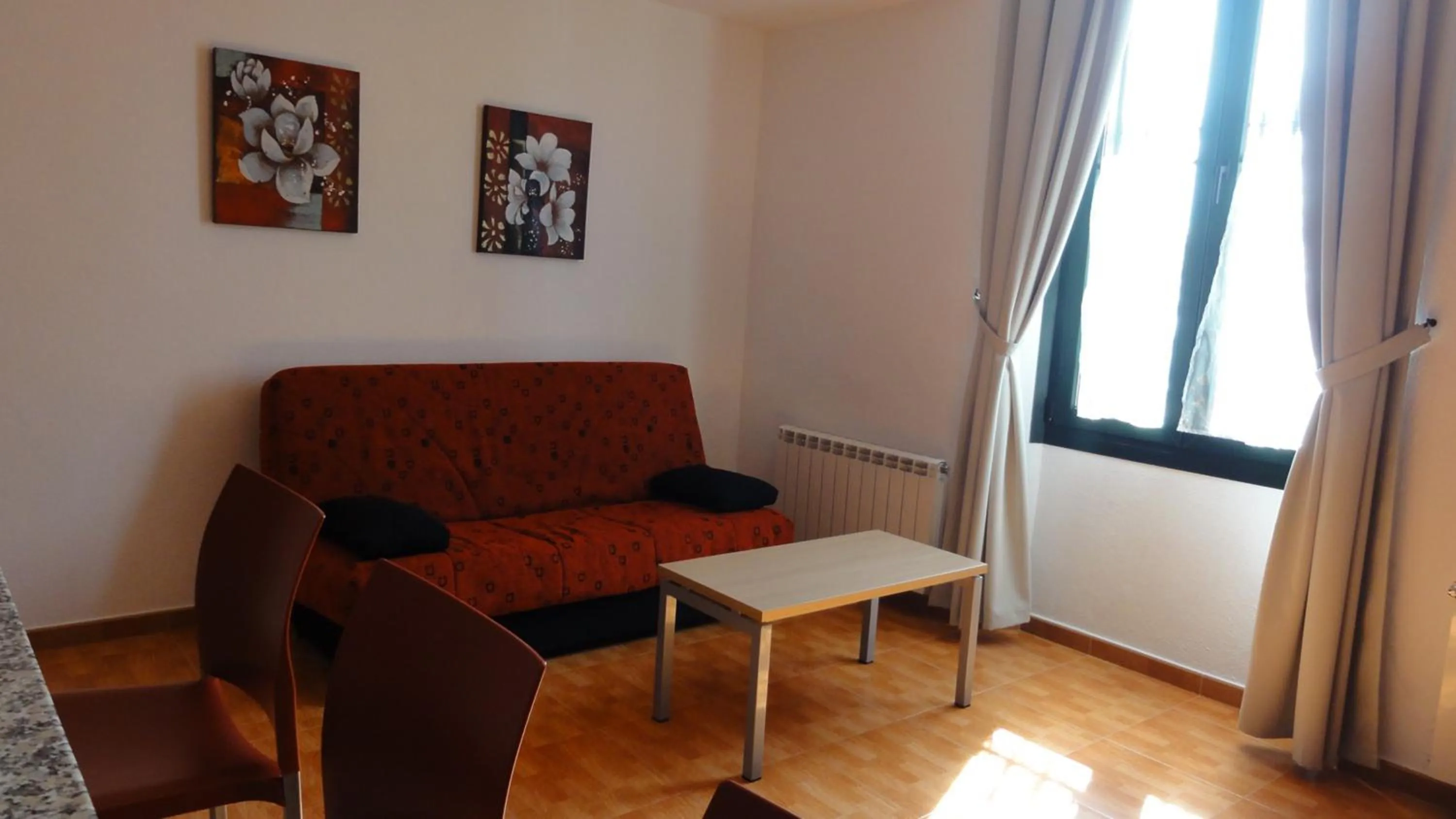 Living room in Aparthotel Can Gallart