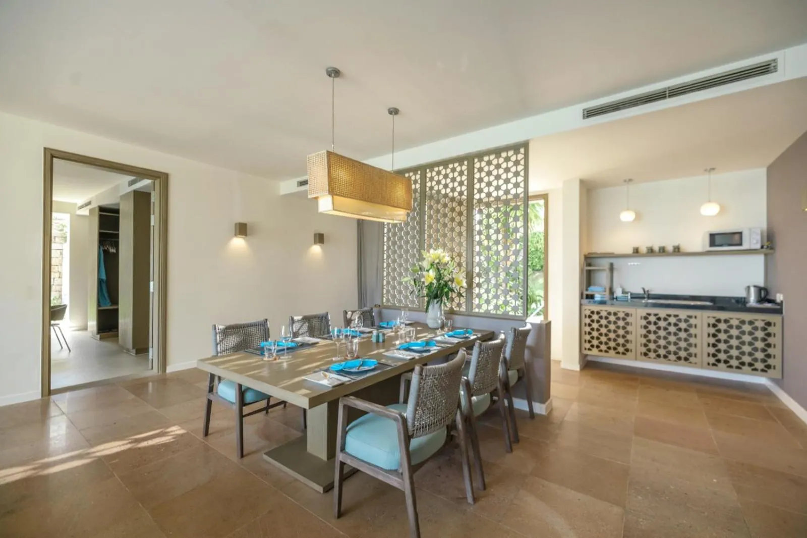 Dining area in Mia Resort Nha Trang