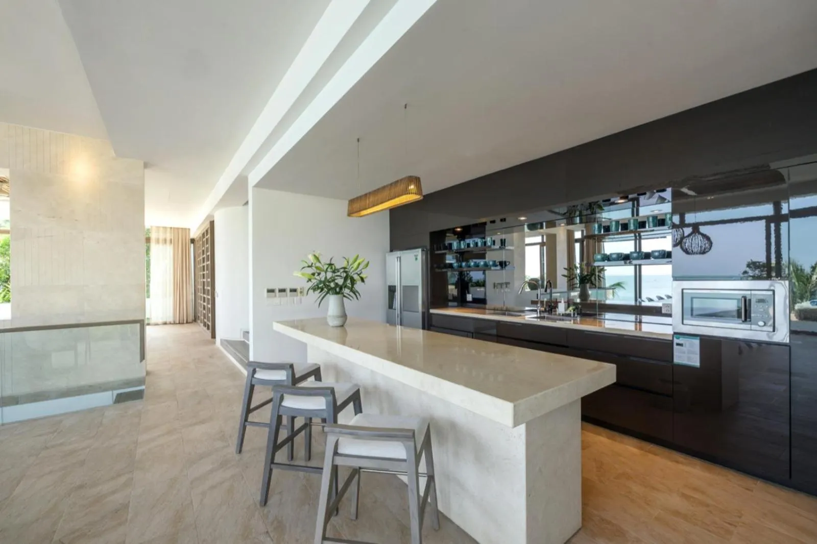 Kitchen or kitchenette in Mia Resort Nha Trang
