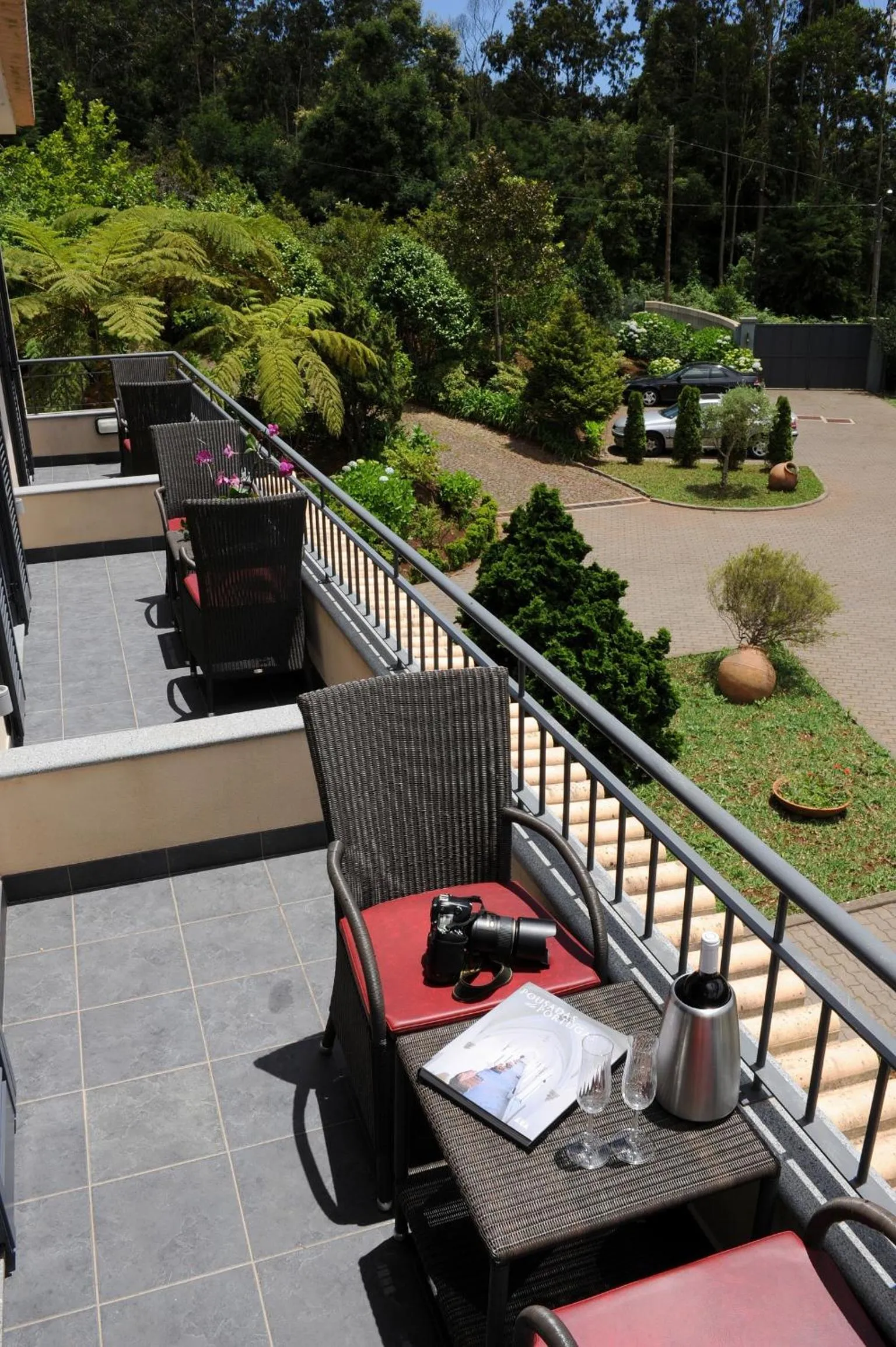 Garden view in Quinta Da Cova Do Milho