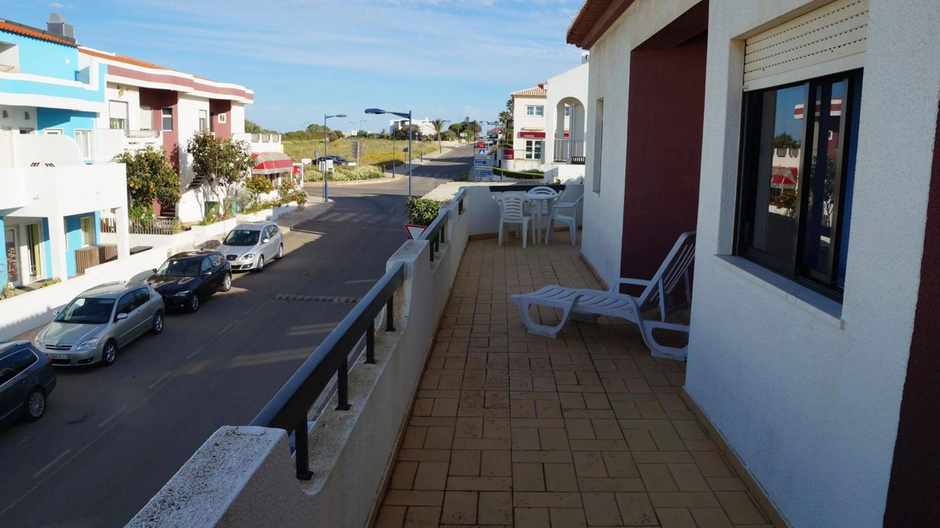 Balcony/Terrace in Apartamentos e Quartos Atalaia