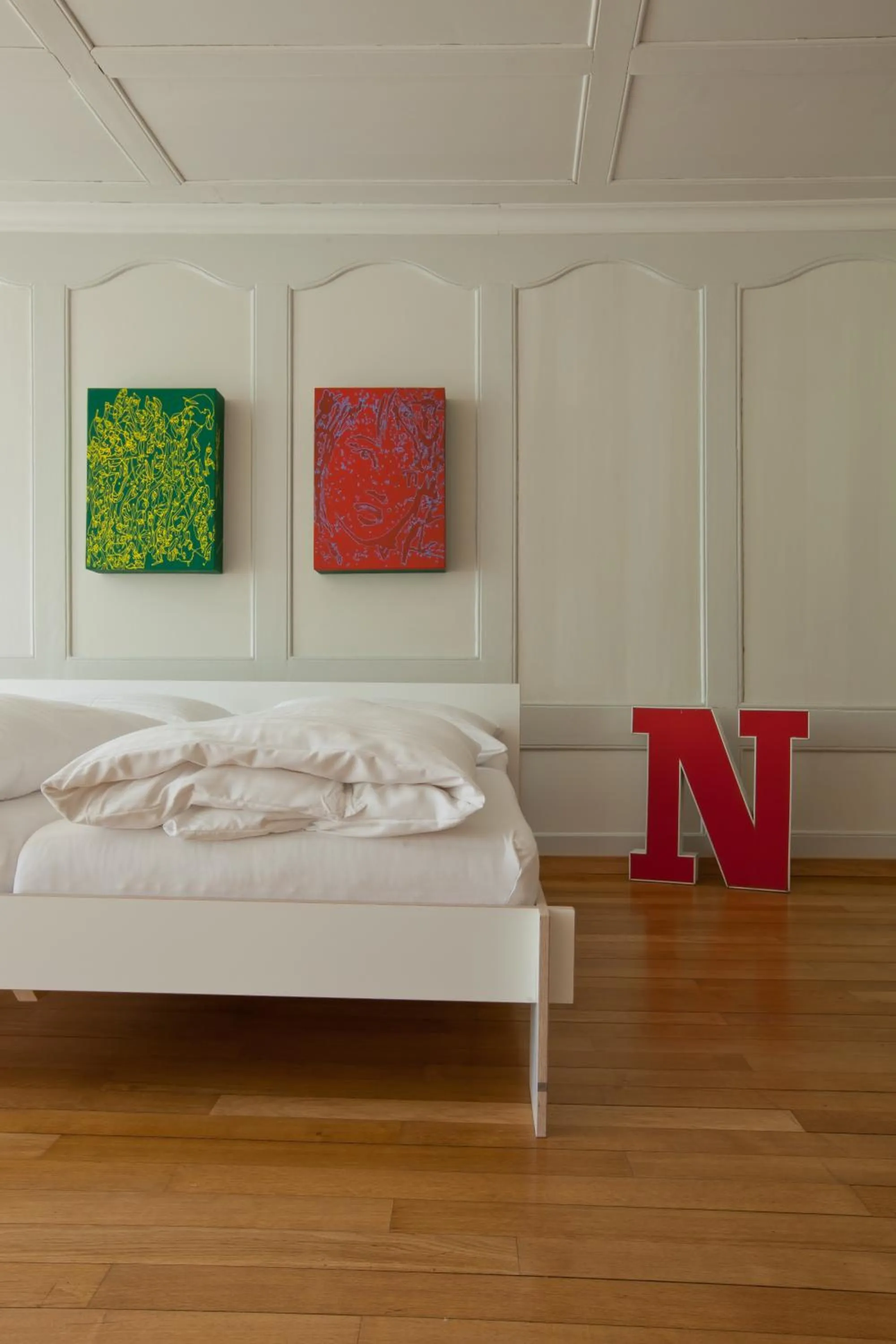 Photo of the whole room, Bed in Hotel Restaurant Schwert Thun