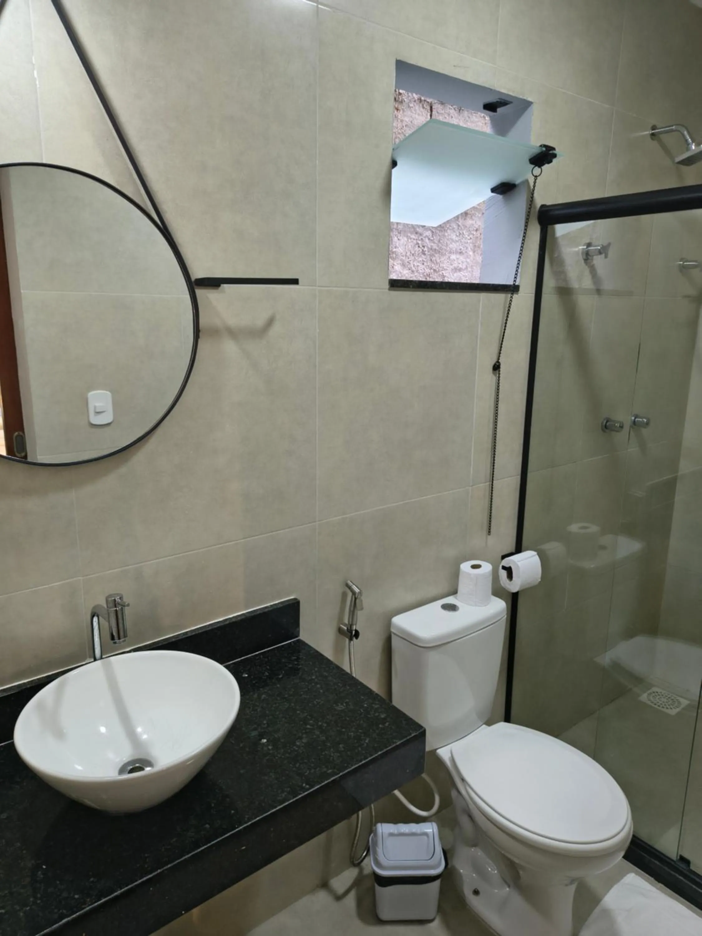 Shower in Pousada New Paradise