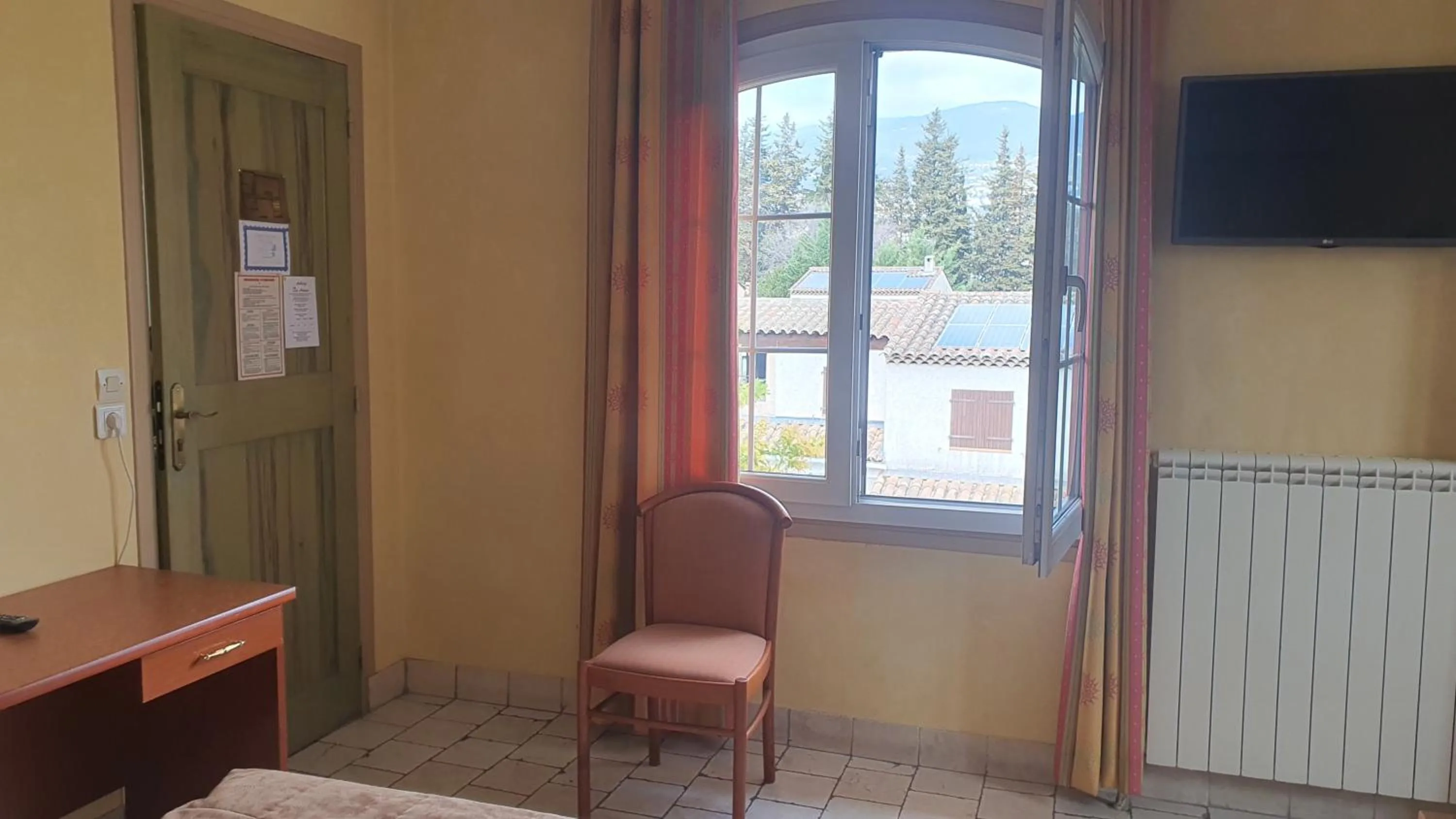 View (from property/room) in Auberge les Aromes