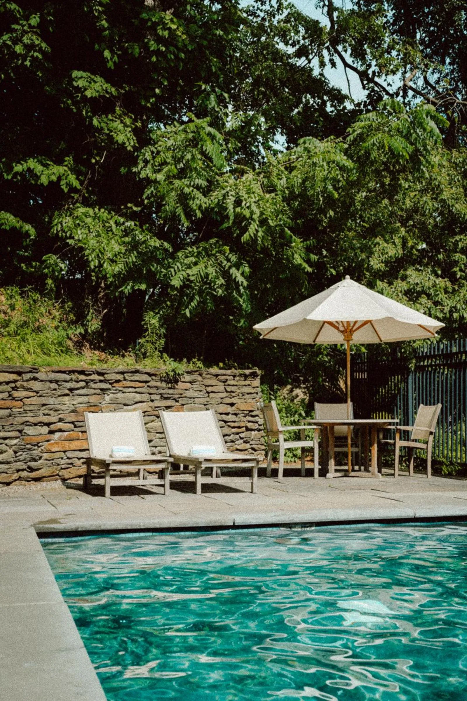 Swimming pool in The Porches Inn at Mass MoCA