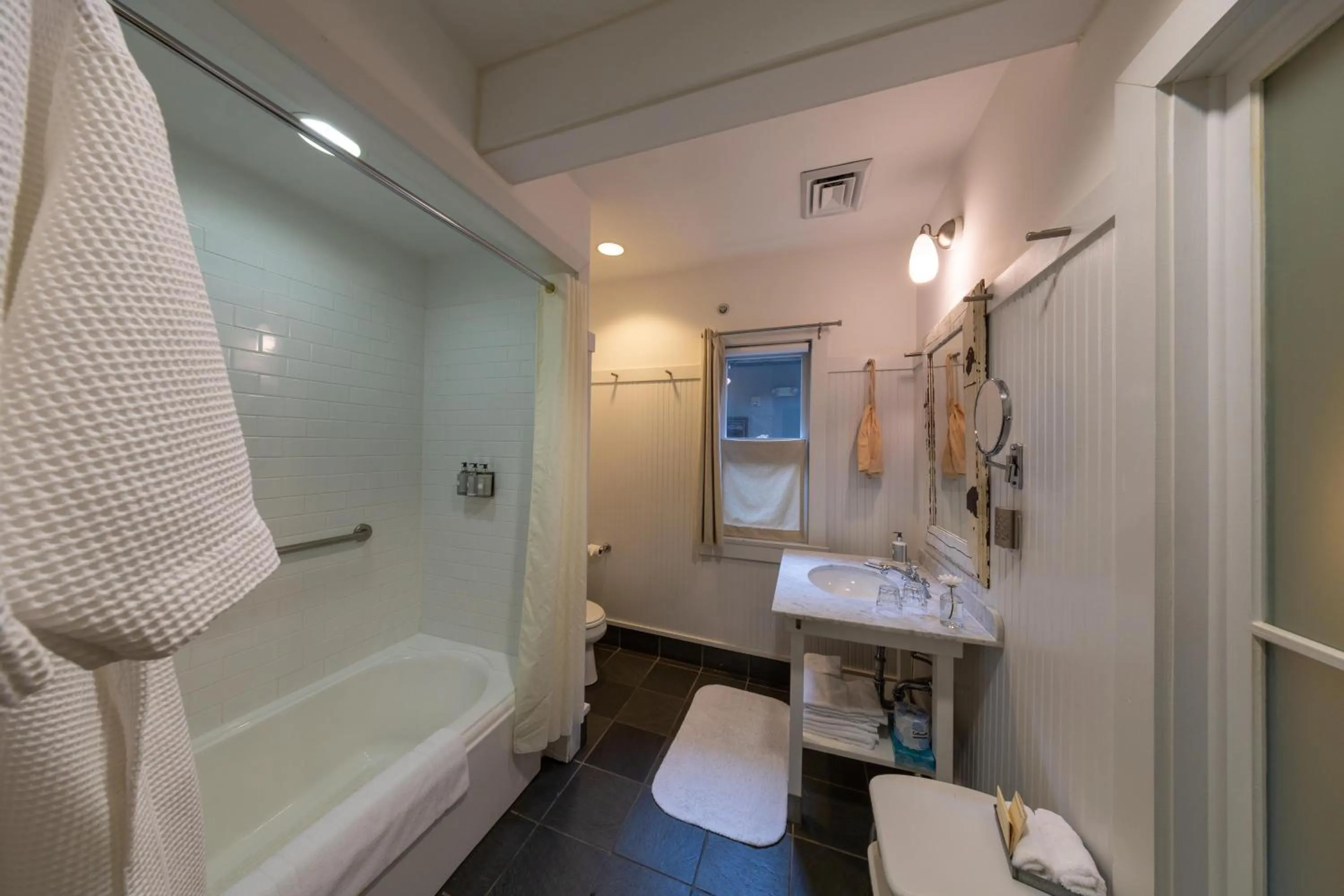 Bathroom in The Porches Inn at Mass MoCA