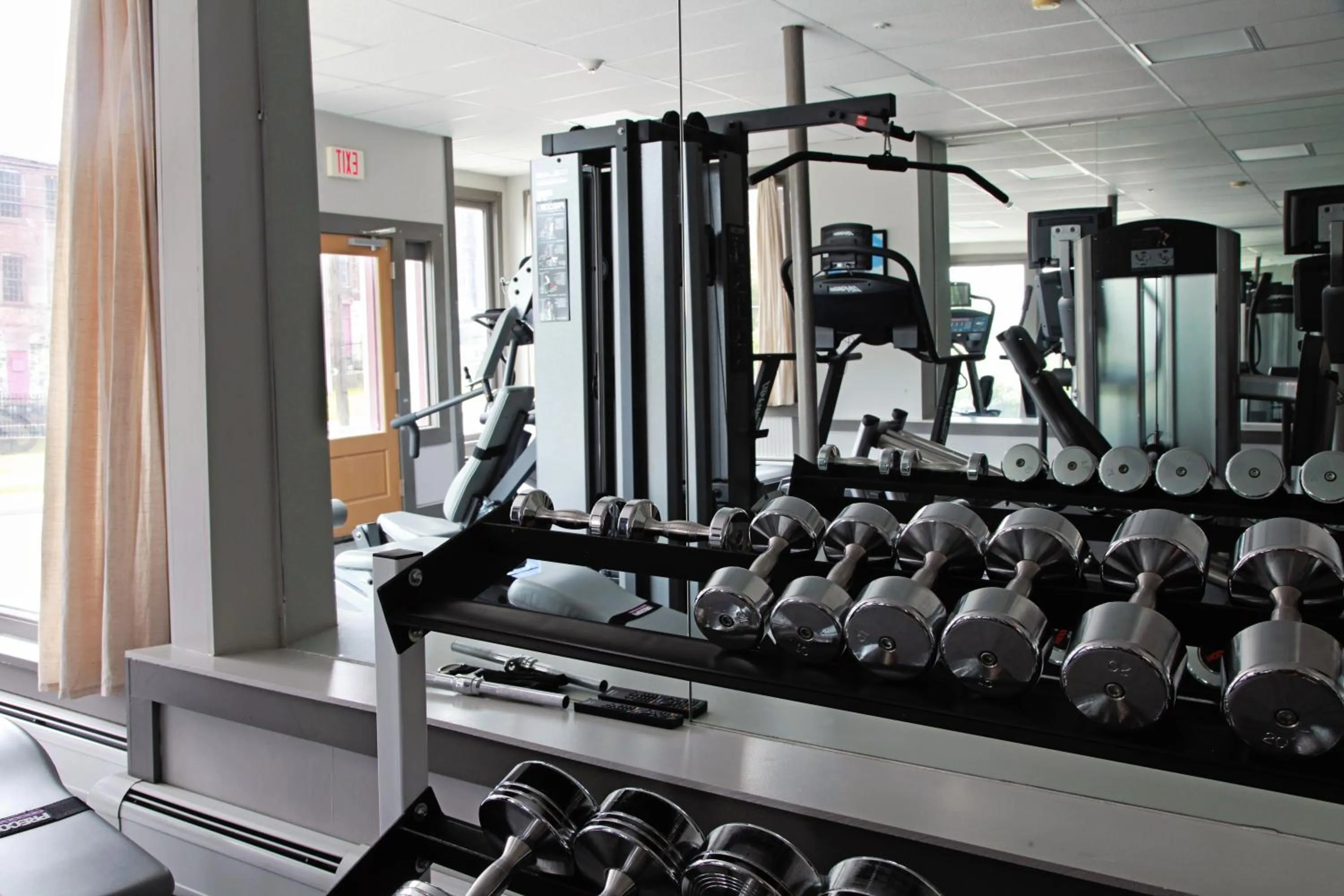 Fitness centre/facilities in The Porches Inn at Mass MoCA