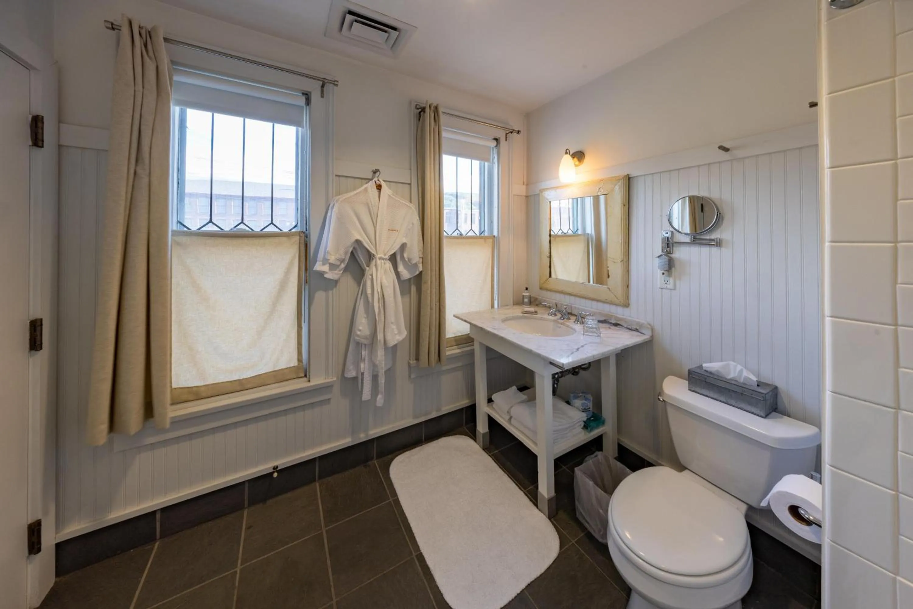 Bathroom in The Porches Inn at Mass MoCA