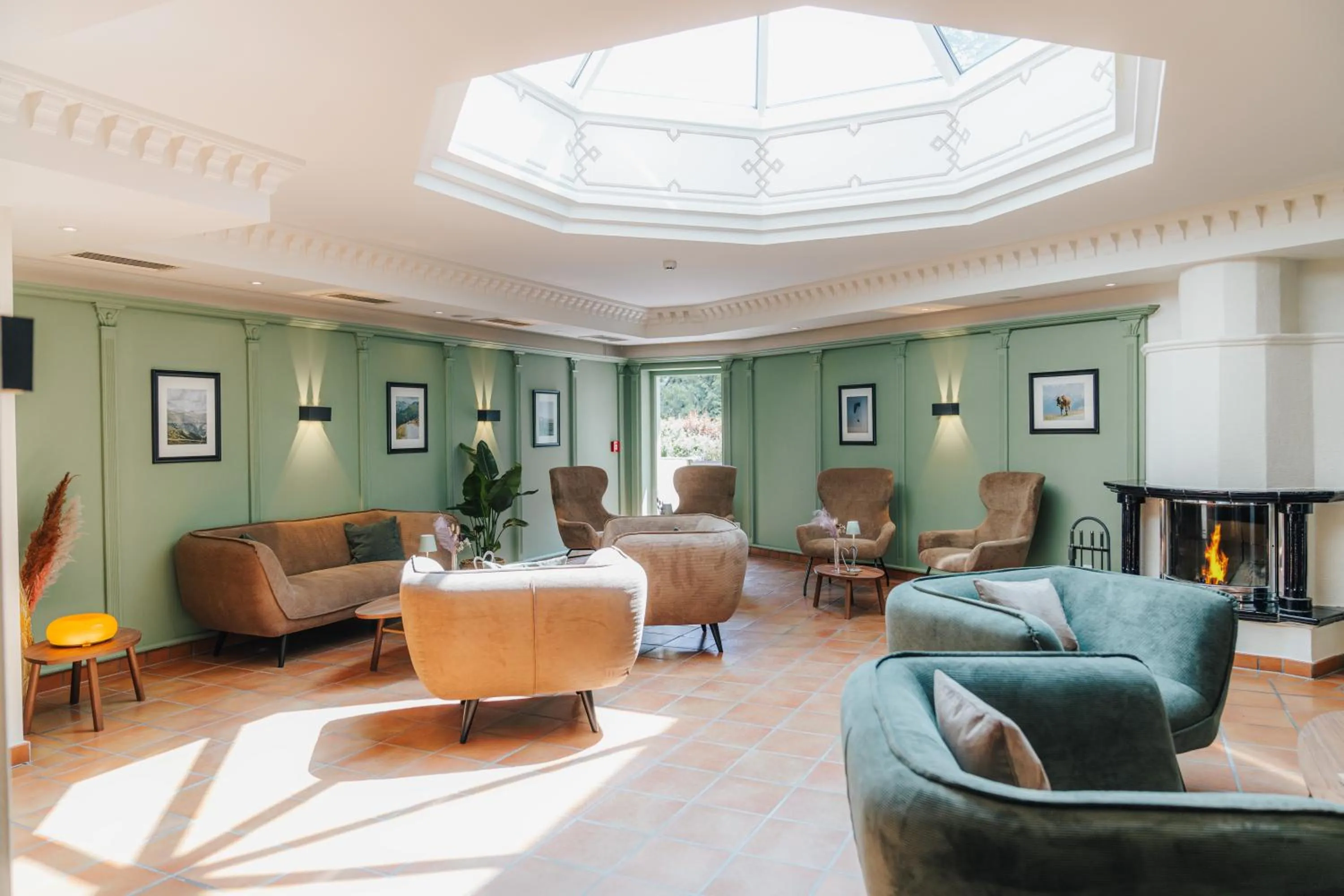 Lobby or reception in Hotel Zum Stern